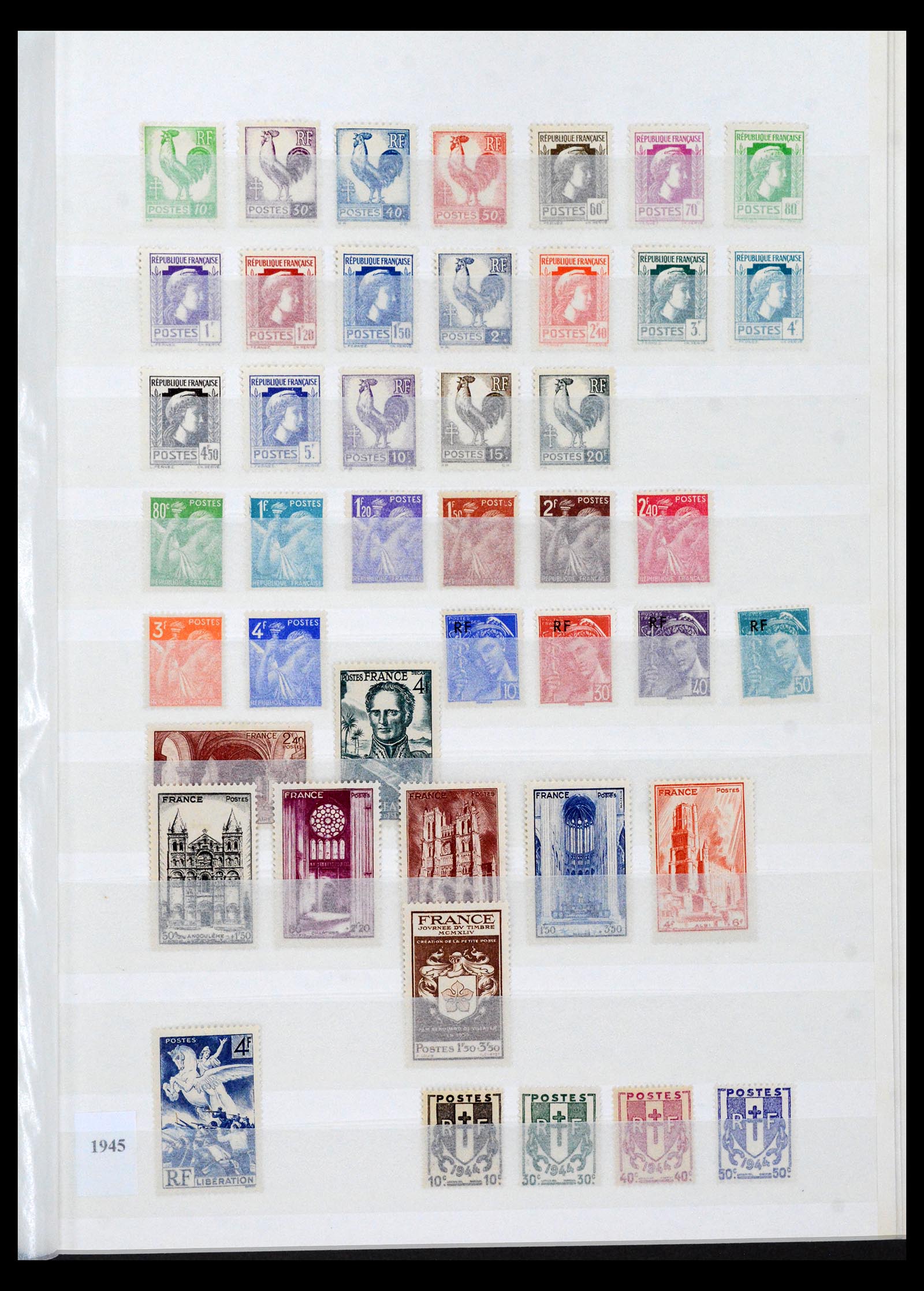 40544 0020 - Stamp collection 40544 France 1900-1998.
