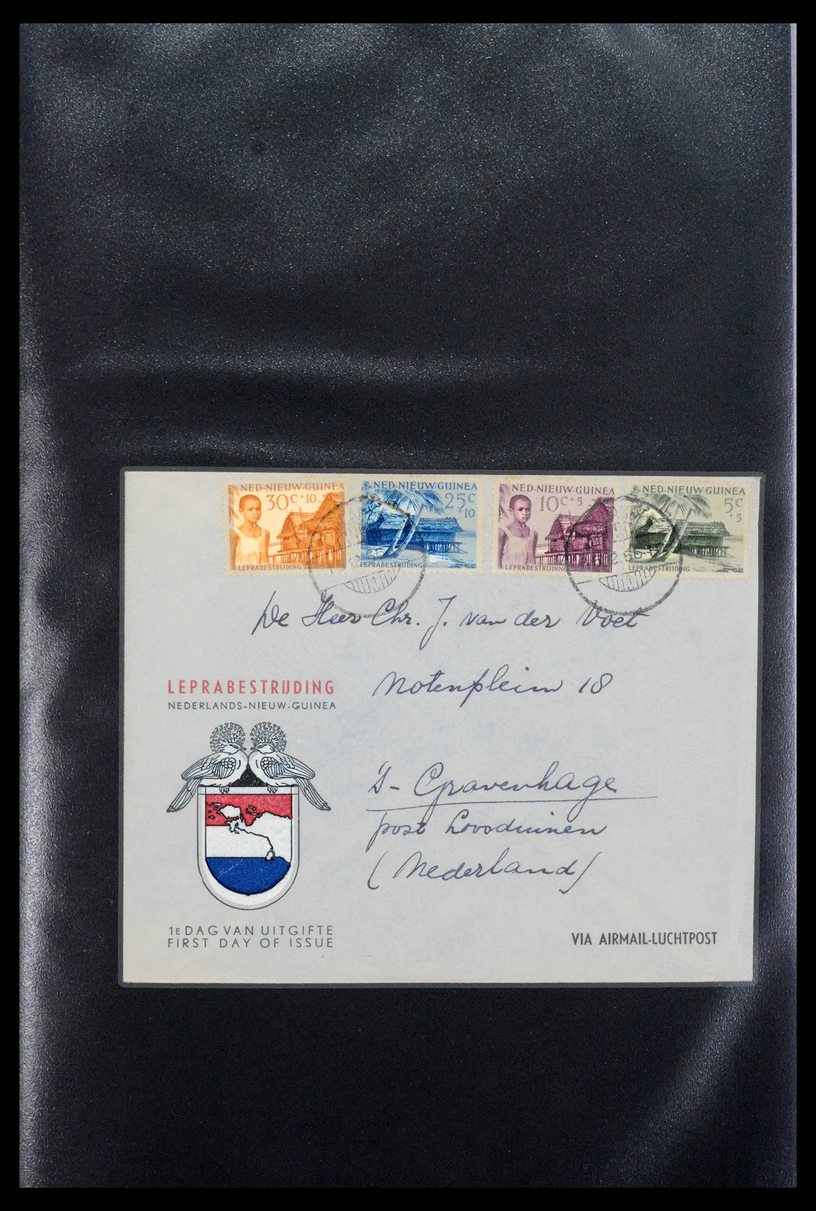 40547 0020 - Postzegel verzameling 40547 Nederland en gebieden FDC's 1948-1965.