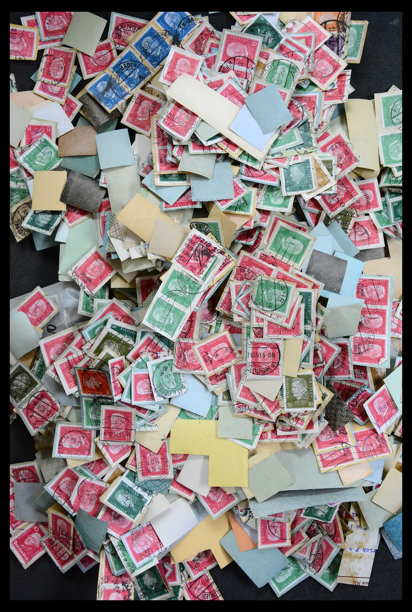 40548 0004 - Stamp collection 40548 Germany sortinglot 1900-1930.