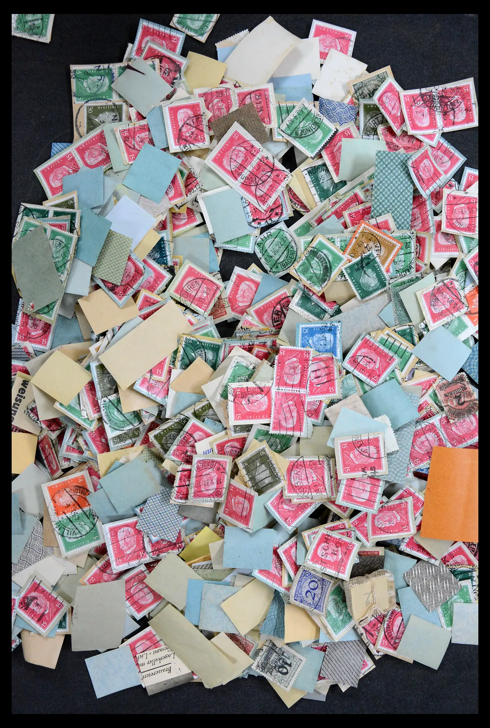 40548 0009 - Stamp collection 40548 Germany sortinglot 1900-1930.