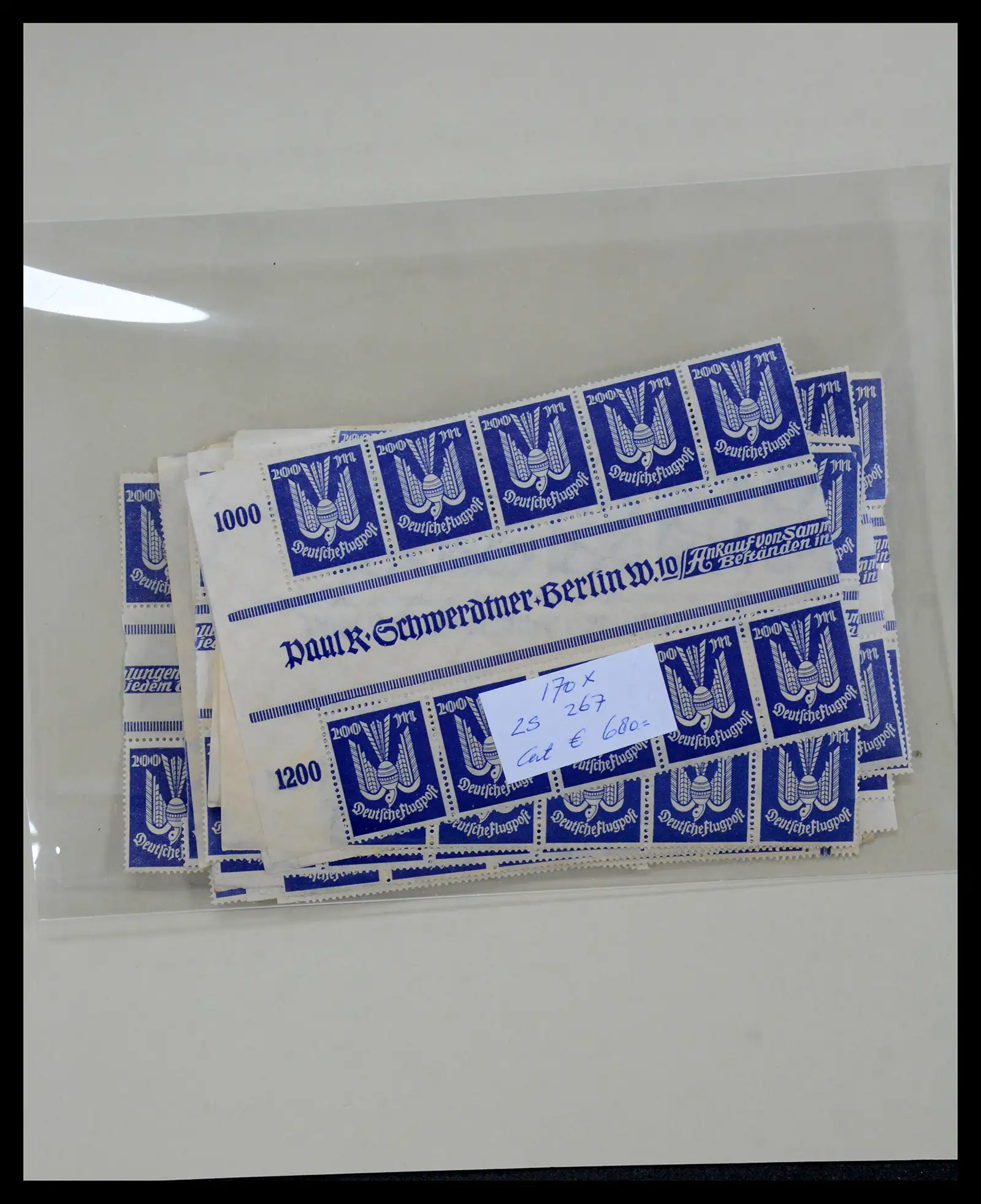 40556 0002 - Stamp collection 40556 German Reich infla.