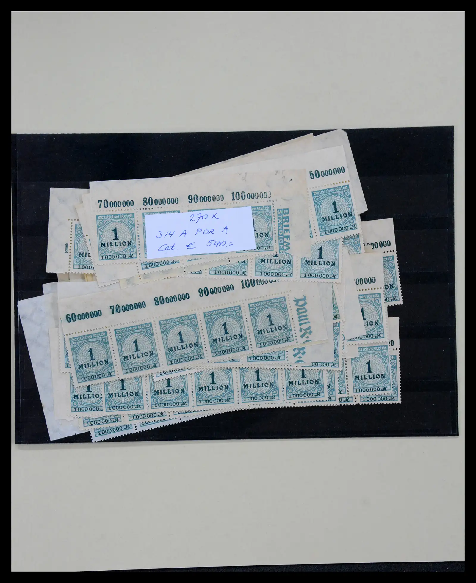 40556 0006 - Stamp collection 40556 German Reich infla.