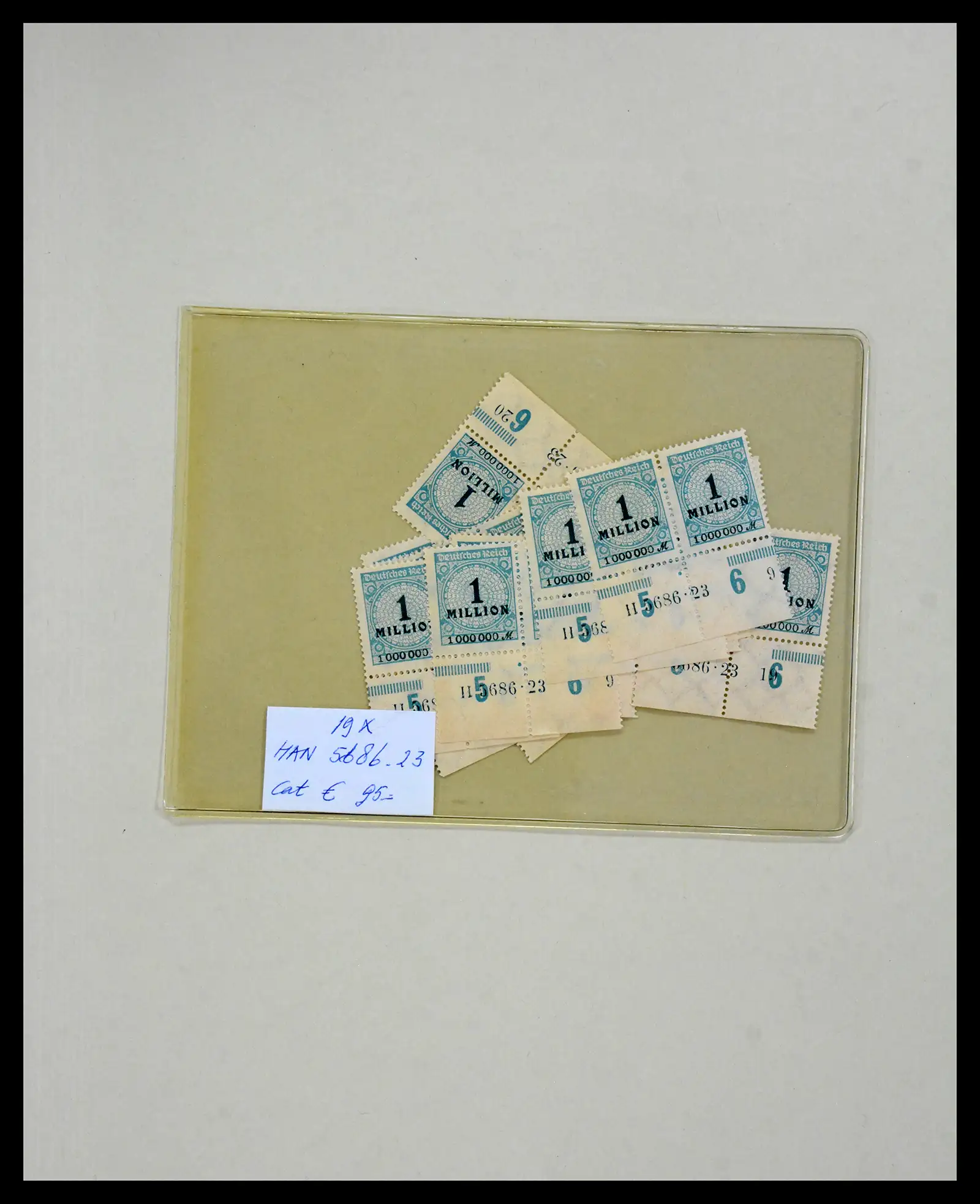 40556 0020 - Stamp collection 40556 German Reich infla.