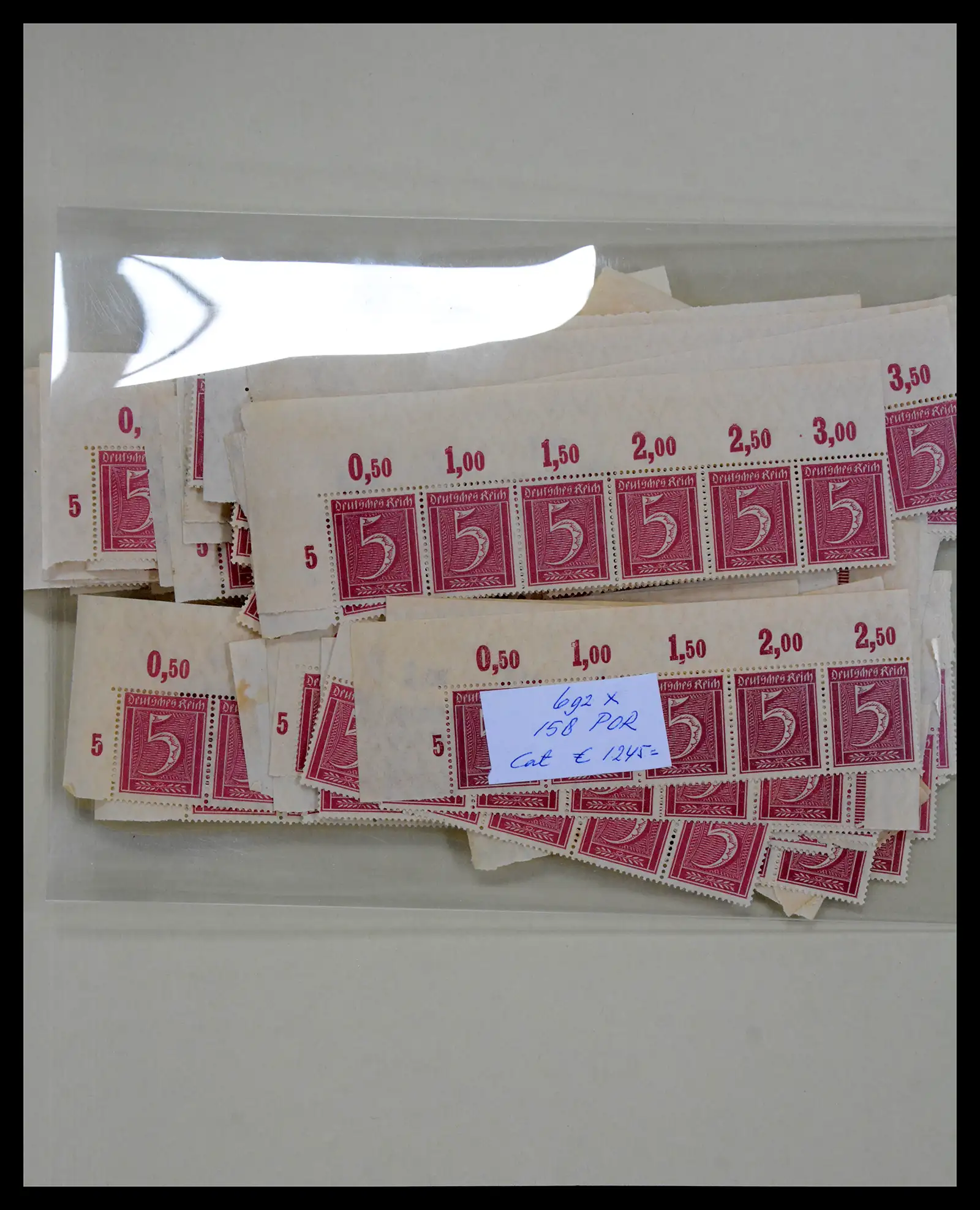 40556 0023 - Postzegelverzameling 40556 Duitse Rijk infla.
