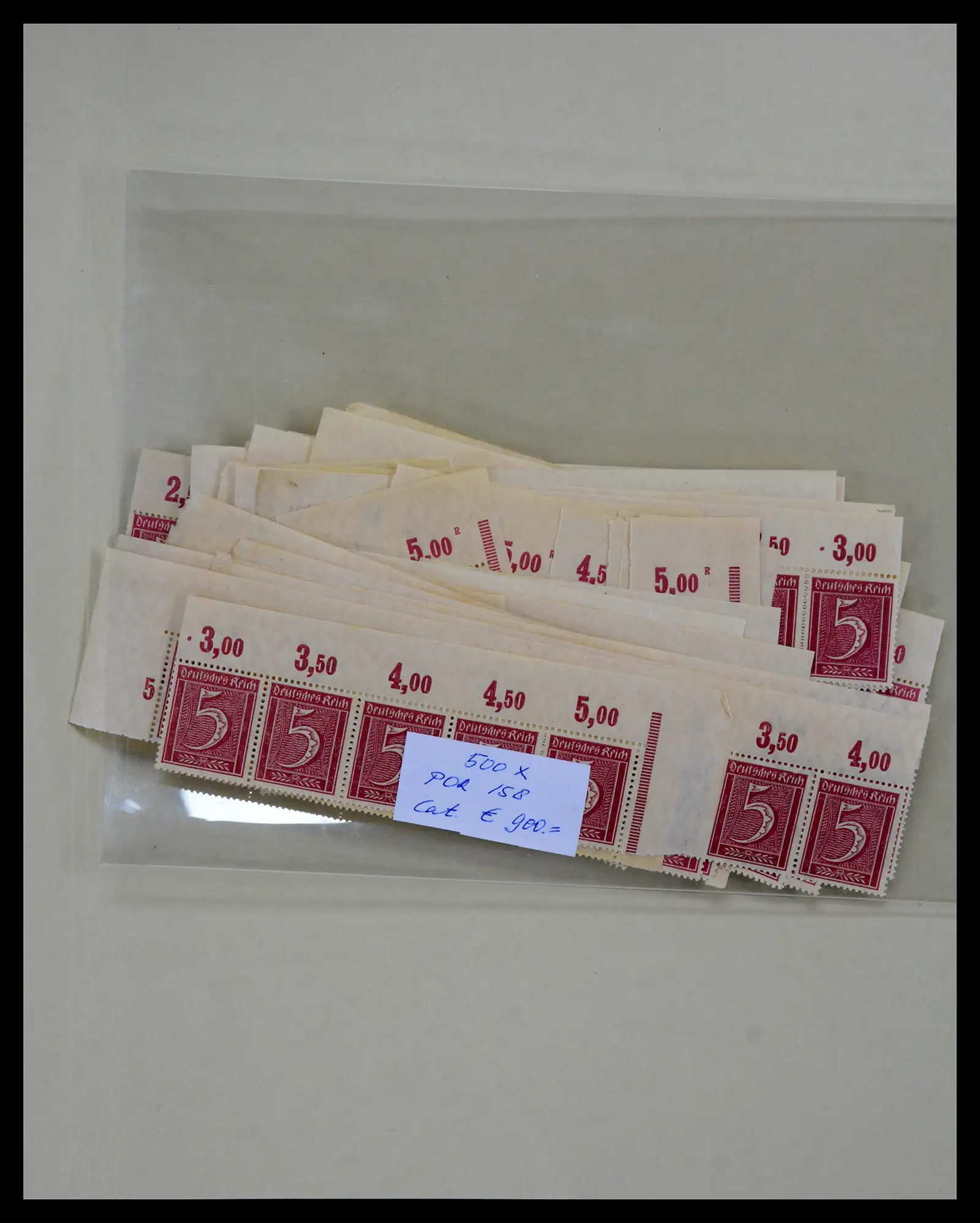 40556 0028 - Postzegelverzameling 40556 Duitse Rijk infla.