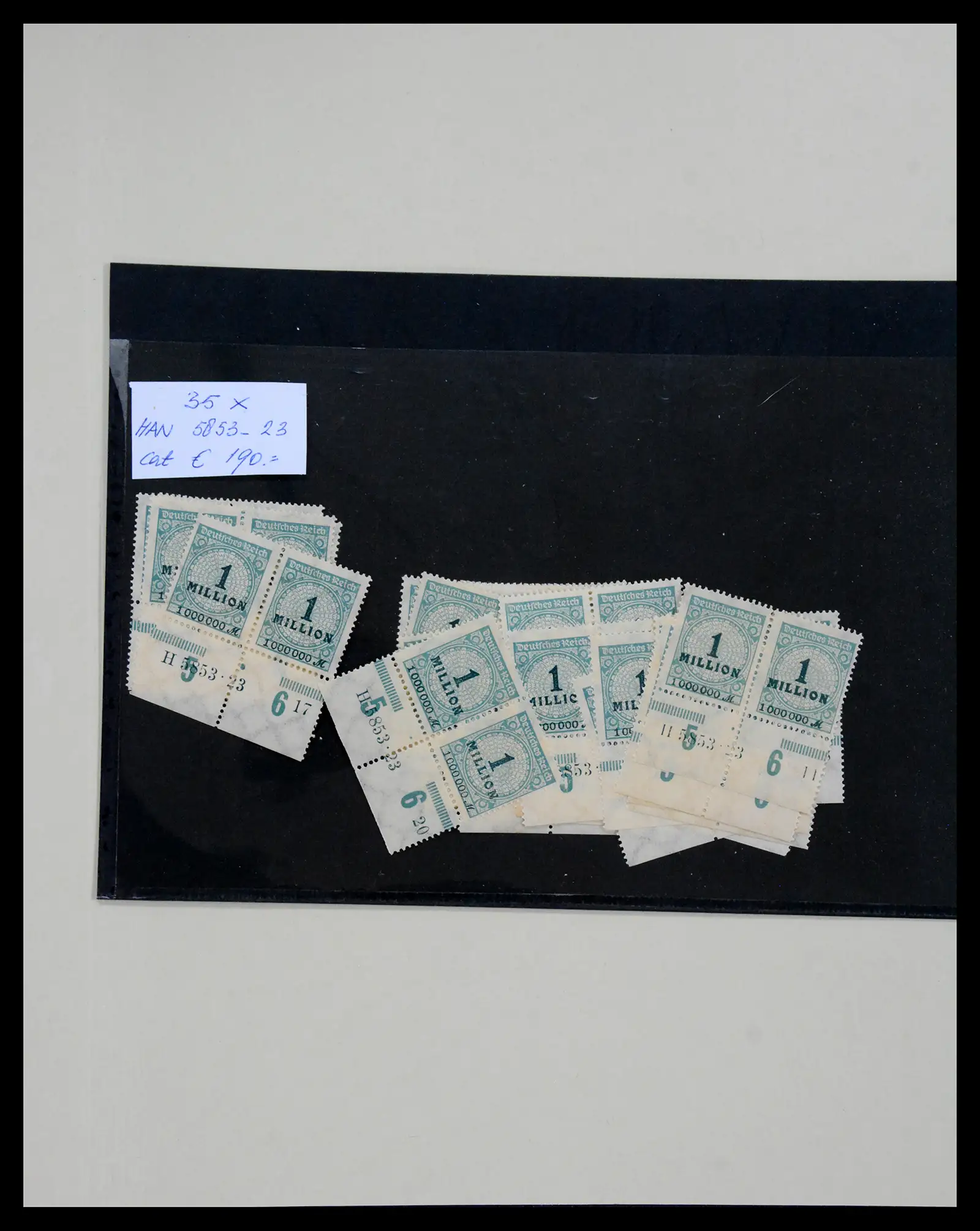 40556 0033 - Postzegelverzameling 40556 Duitse Rijk infla.