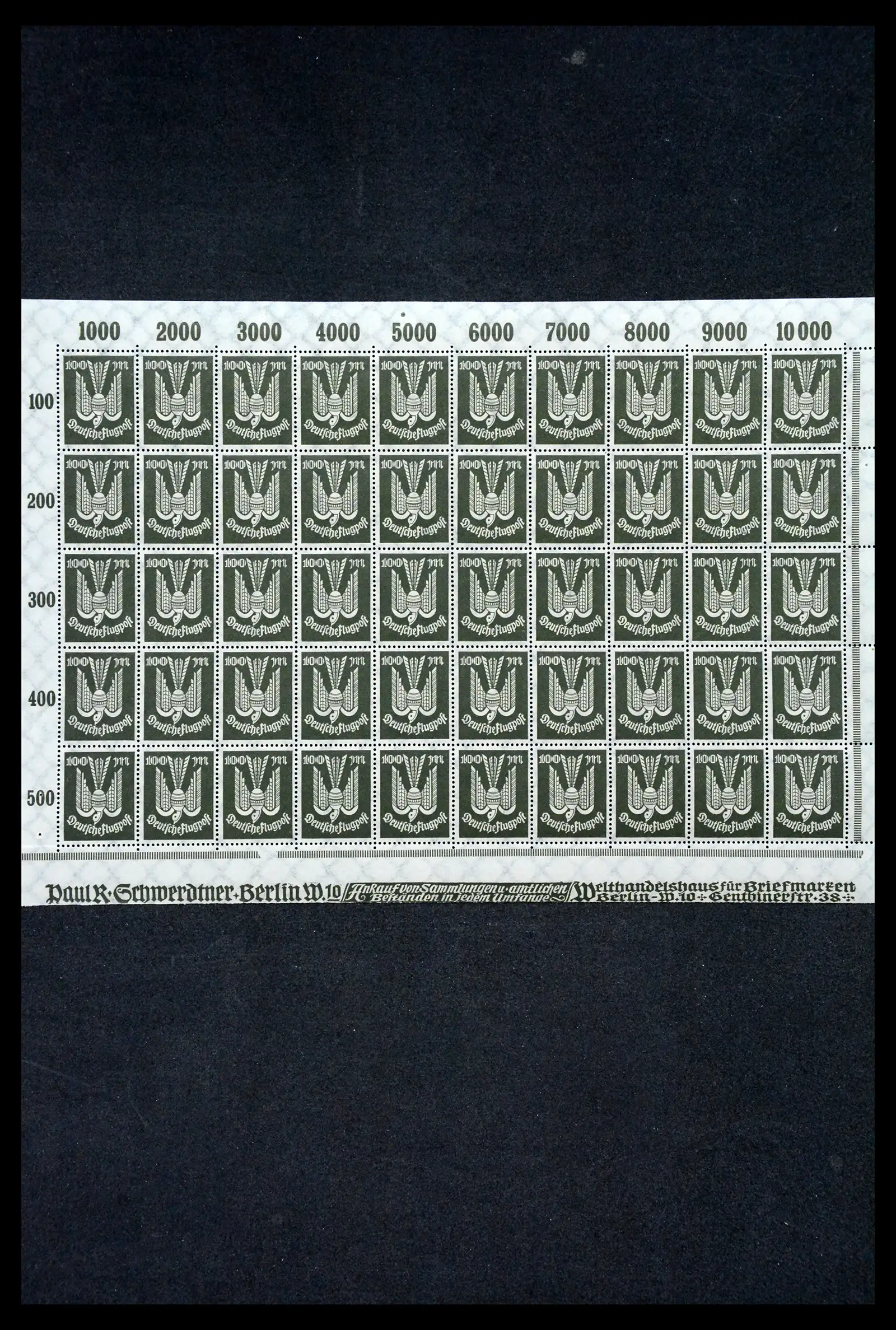 40560 0044 - Postzegelverzameling 40560 Duitse Rijk complete inflavellen.