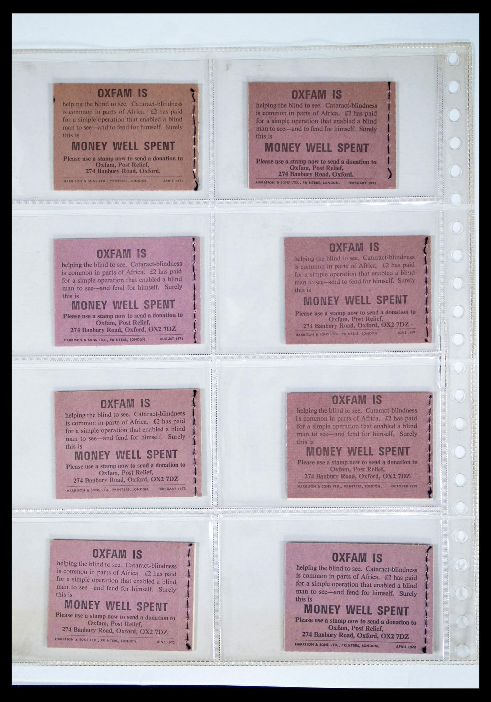 40567 0016 - Stamp collection 40567 Great Britain stamp booklets 1953-1970.