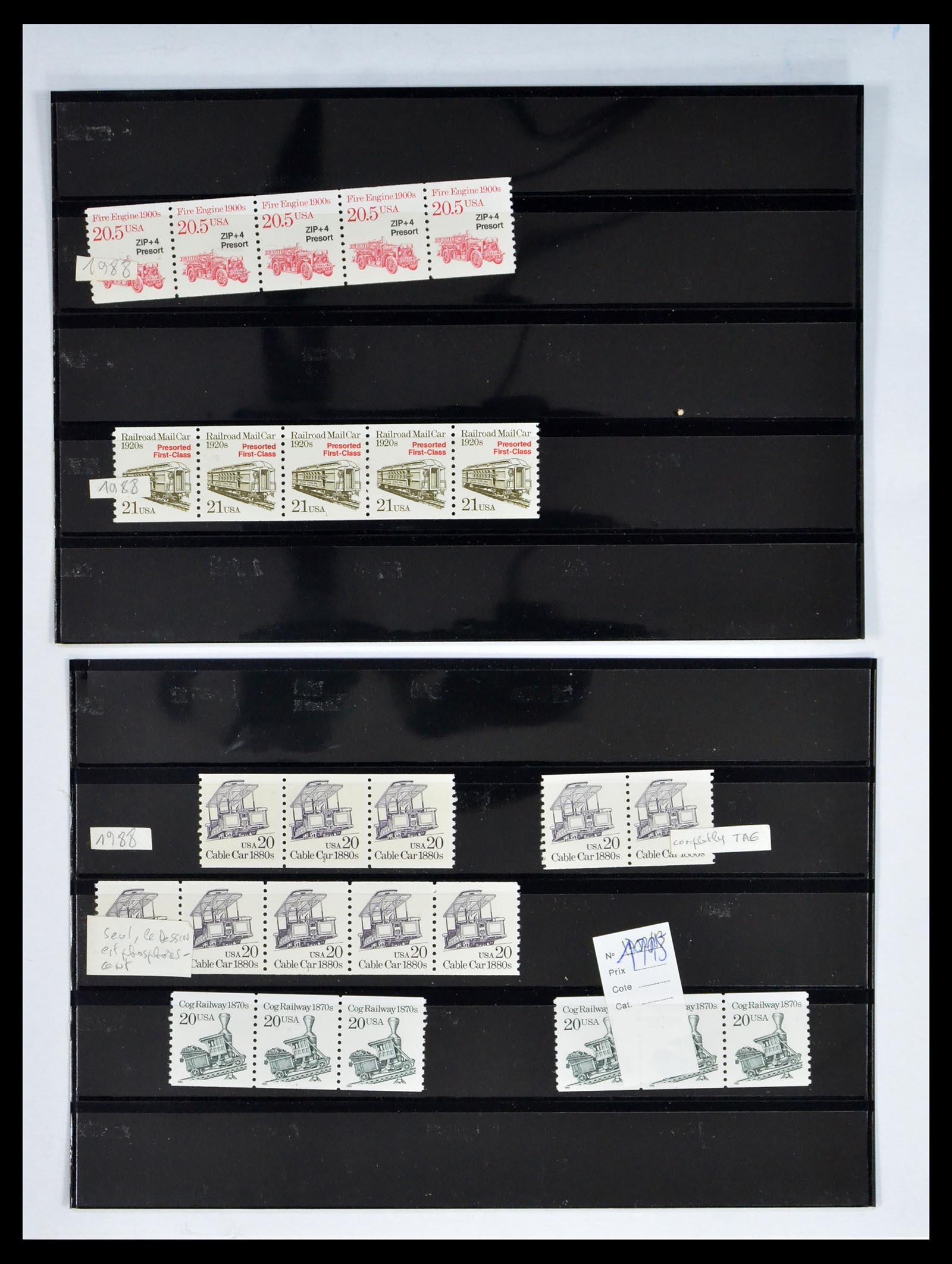 40573 0003 - Stamp collection 40573 USA varieties 1945-1995.