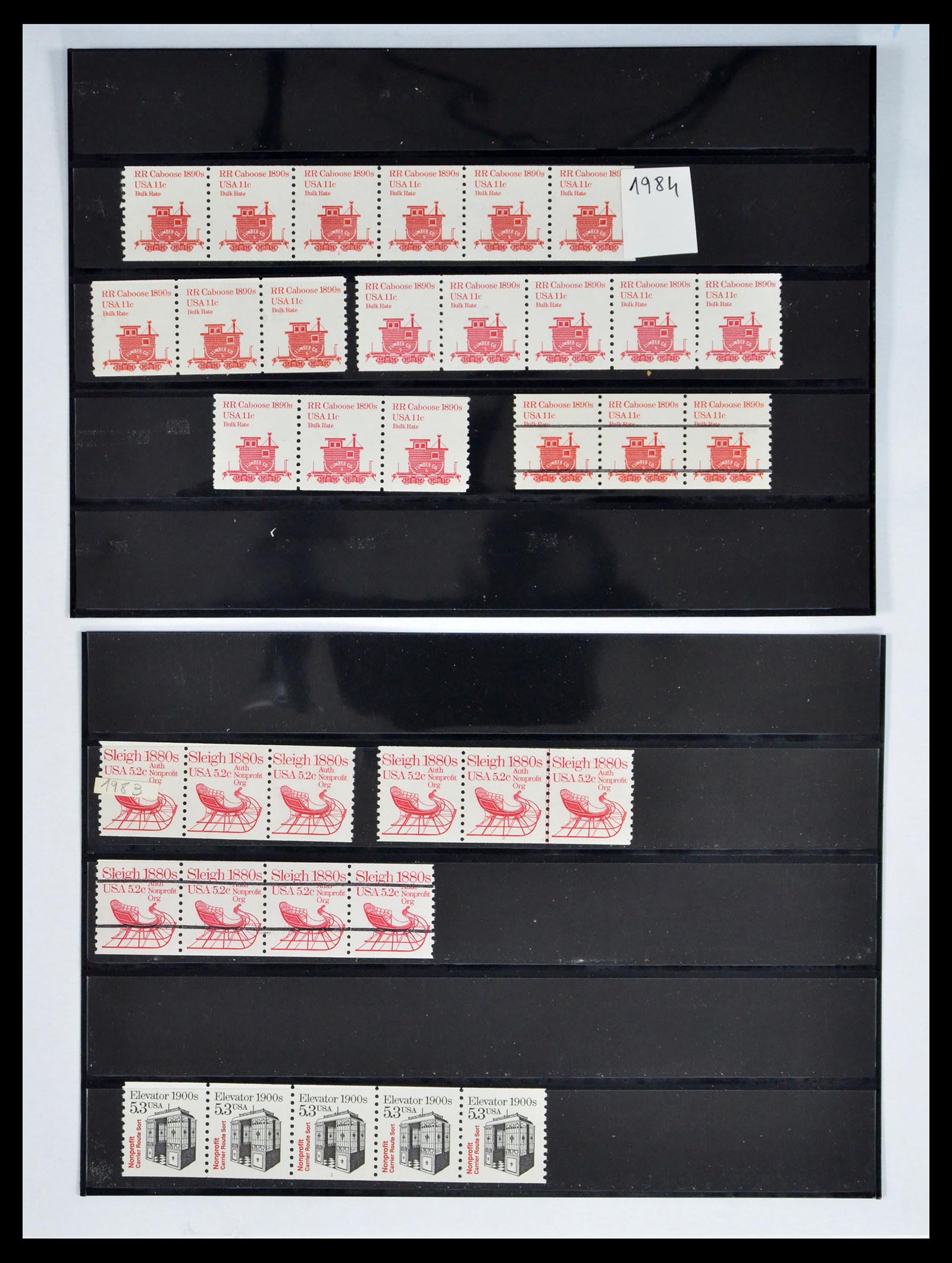 40573 0006 - Stamp collection 40573 USA varieties 1945-1995.