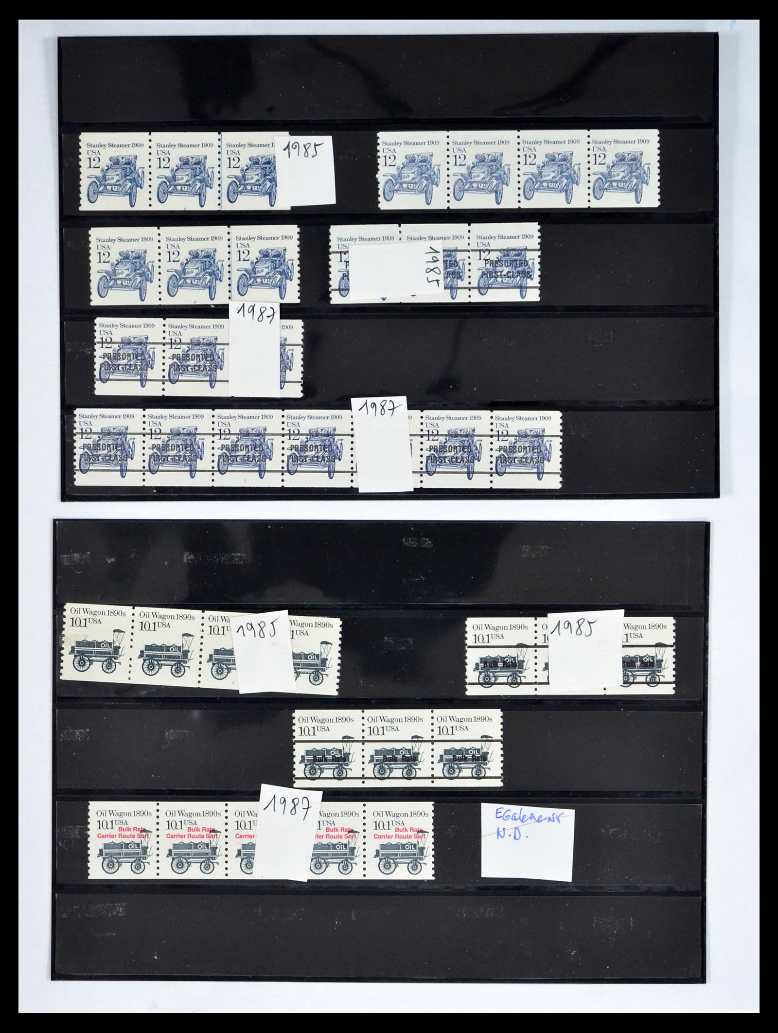 40573 0007 - Stamp collection 40573 USA varieties 1945-1995.