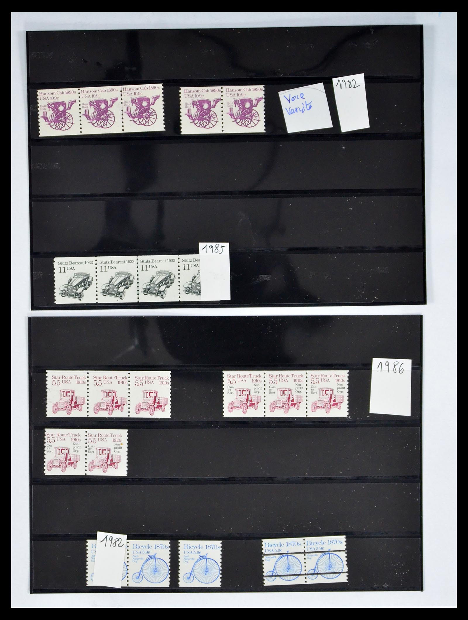 40573 0008 - Stamp collection 40573 USA varieties 1945-1995.