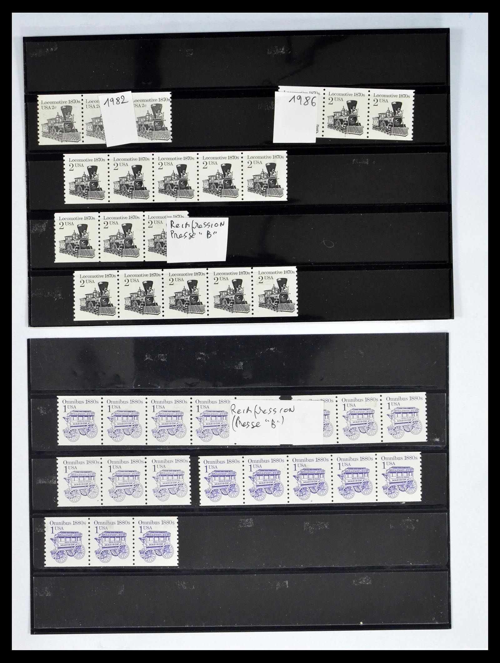 40573 0012 - Stamp collection 40573 USA varieties 1945-1995.