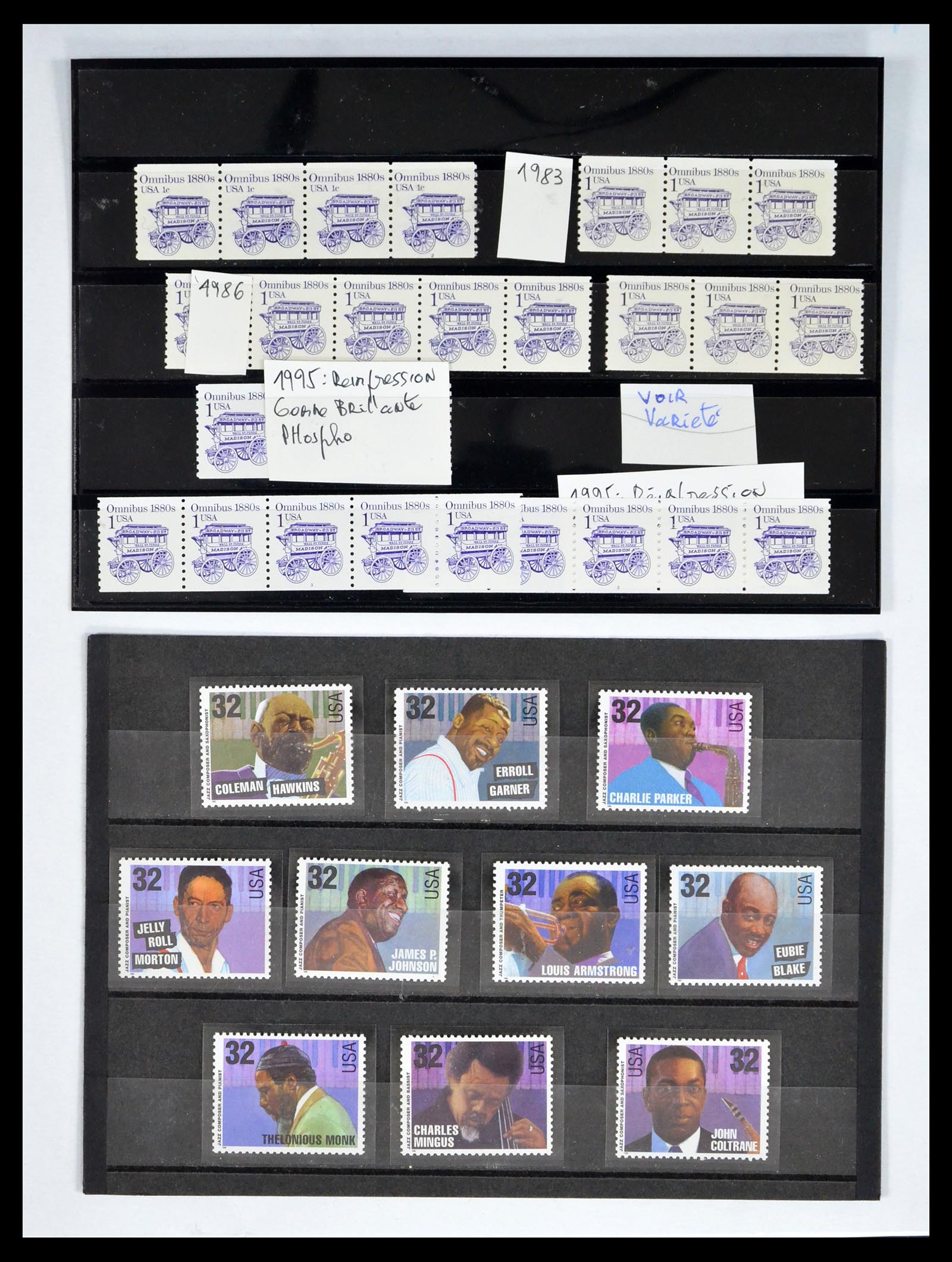 40573 0013 - Stamp collection 40573 USA varieties 1945-1995.