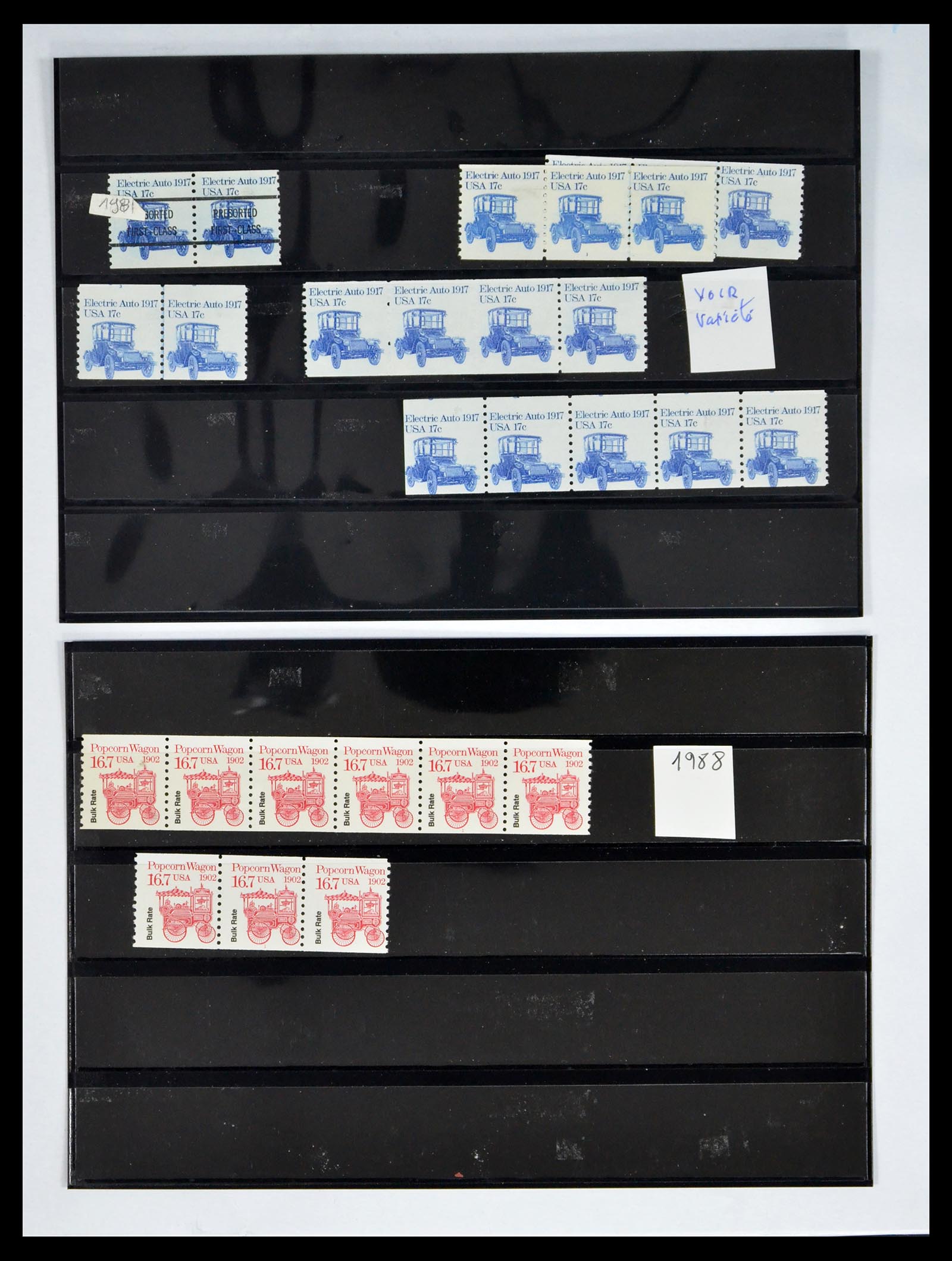 40573 0014 - Stamp collection 40573 USA varieties 1945-1995.