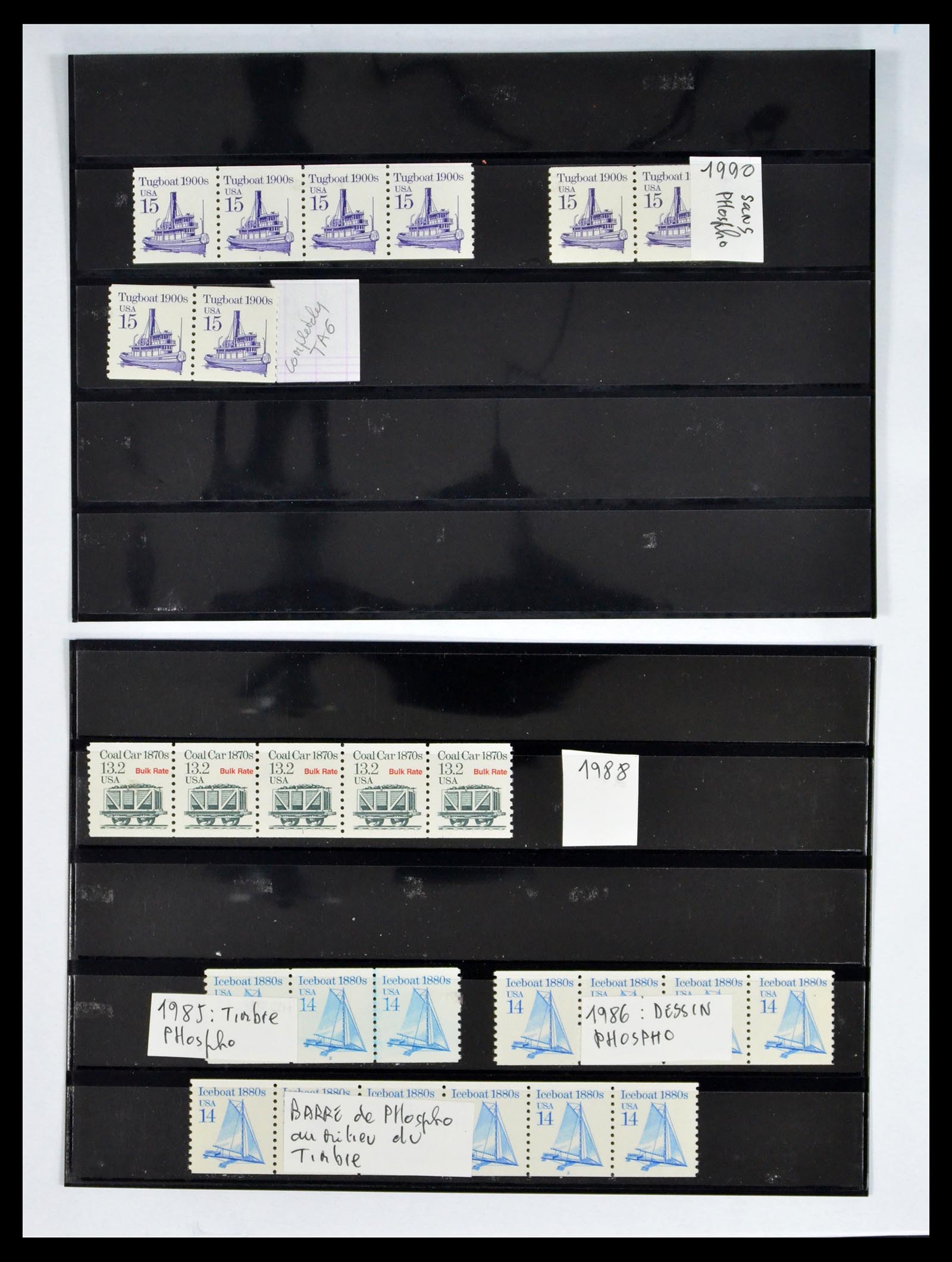 40573 0015 - Stamp collection 40573 USA varieties 1945-1995.