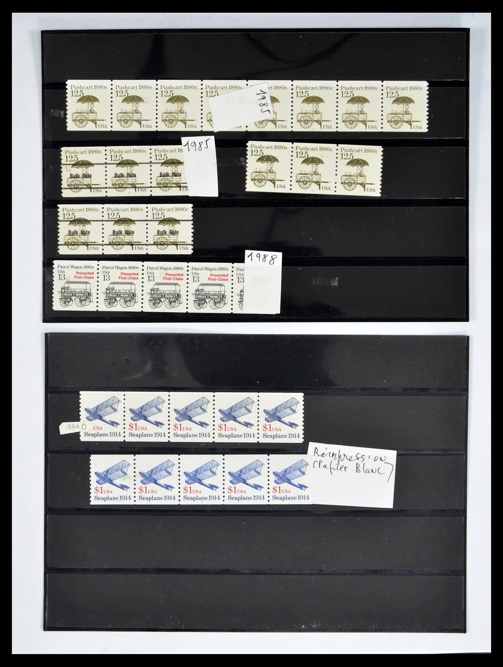 40573 0016 - Stamp collection 40573 USA varieties 1945-1995.