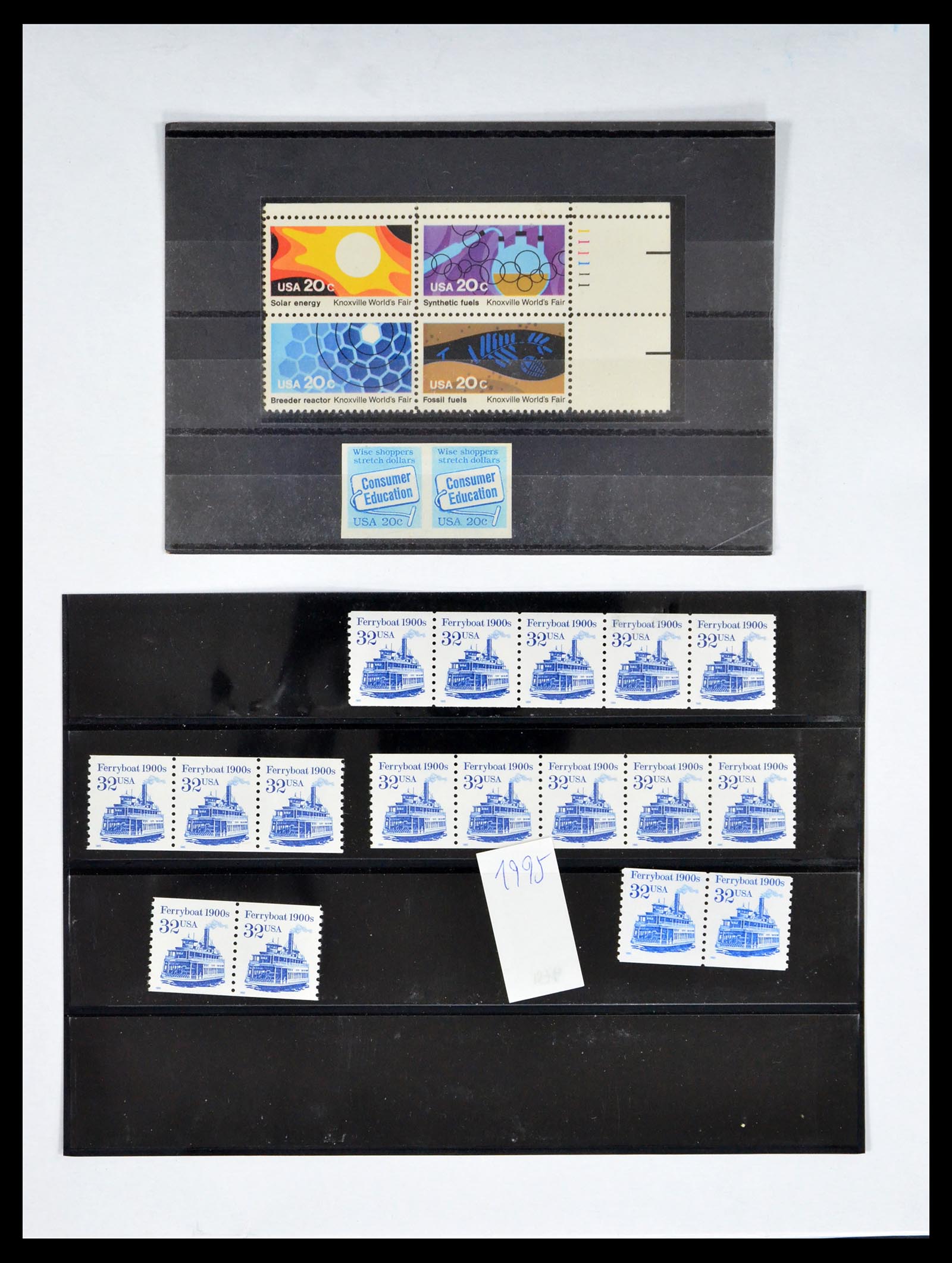 40573 0017 - Stamp collection 40573 USA varieties 1945-1995.