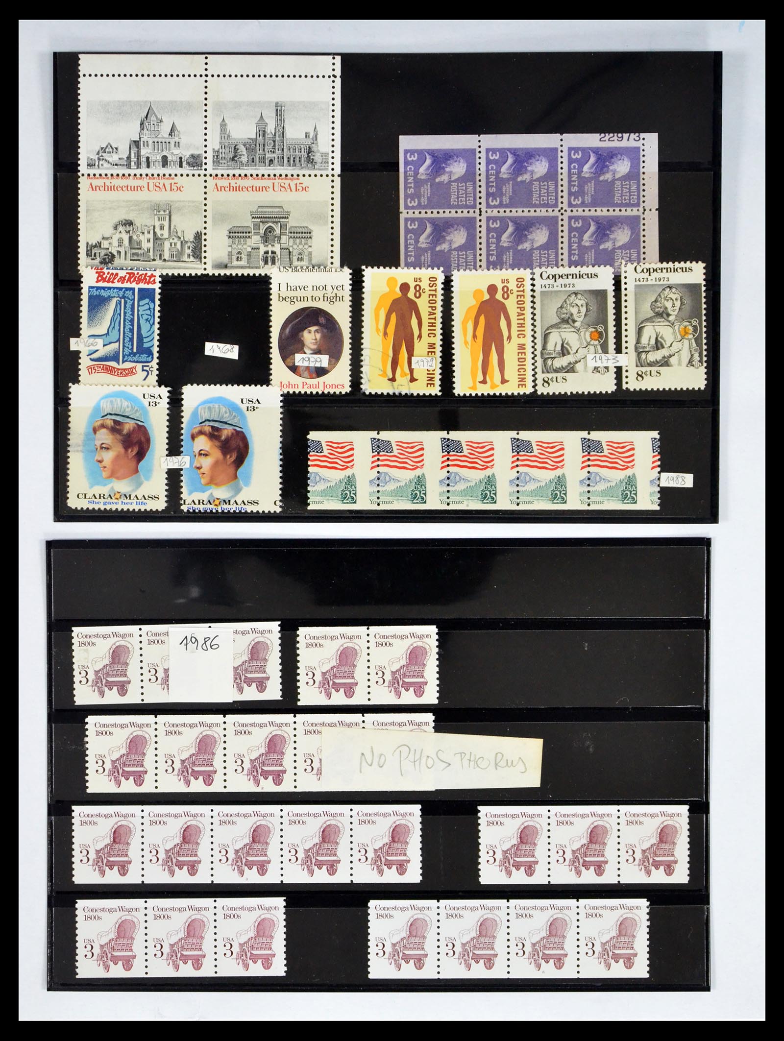 40573 0019 - Stamp collection 40573 USA varieties 1945-1995.