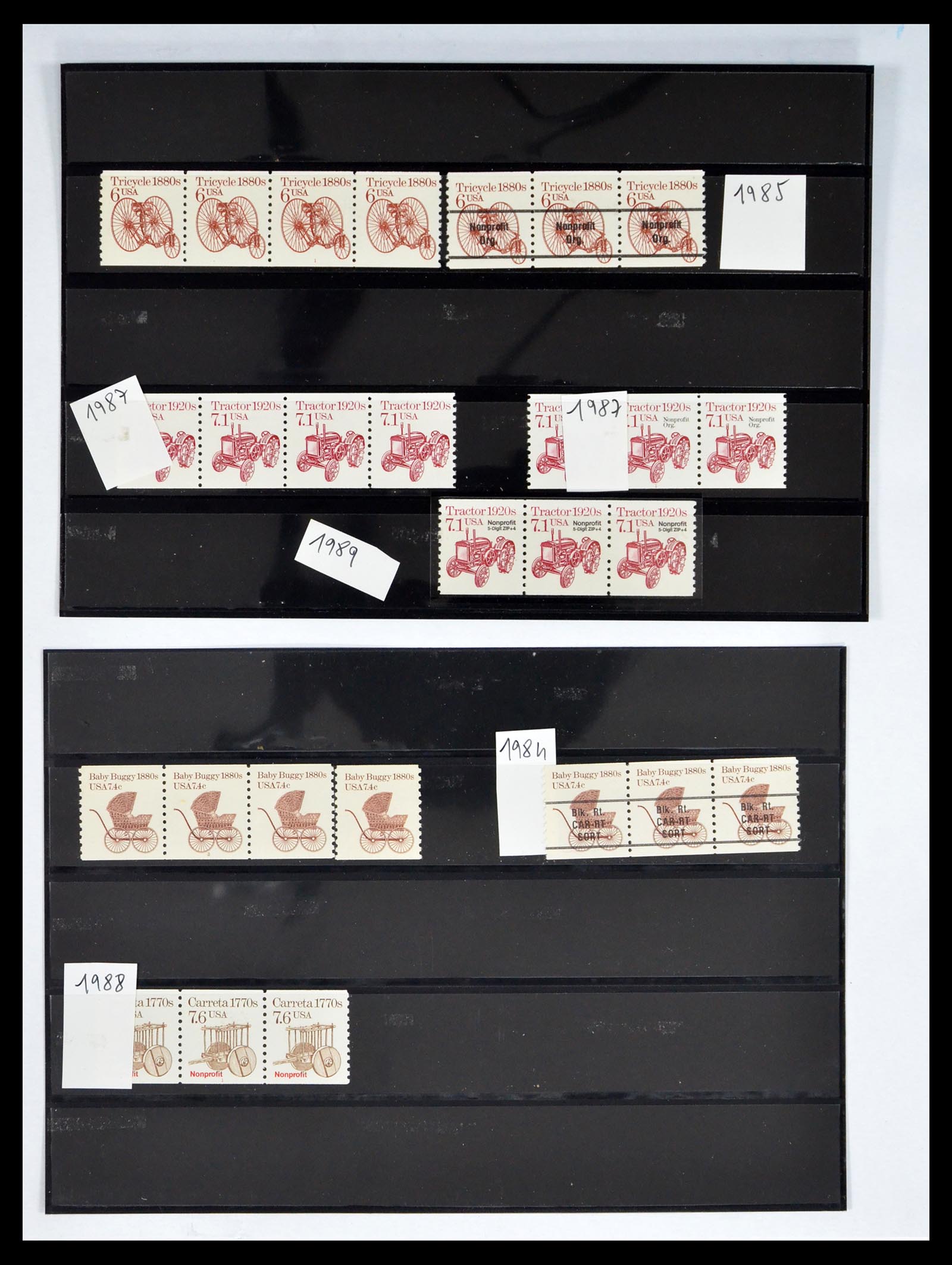 40573 0020 - Stamp collection 40573 USA varieties 1945-1995.