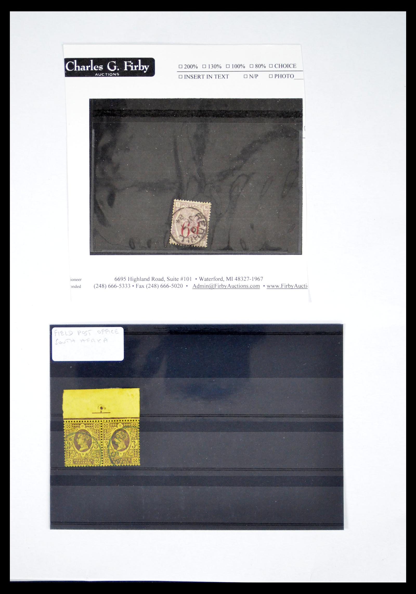 40591 0006 - Stamp collection 40591 Great Britain classic 1847-1900.