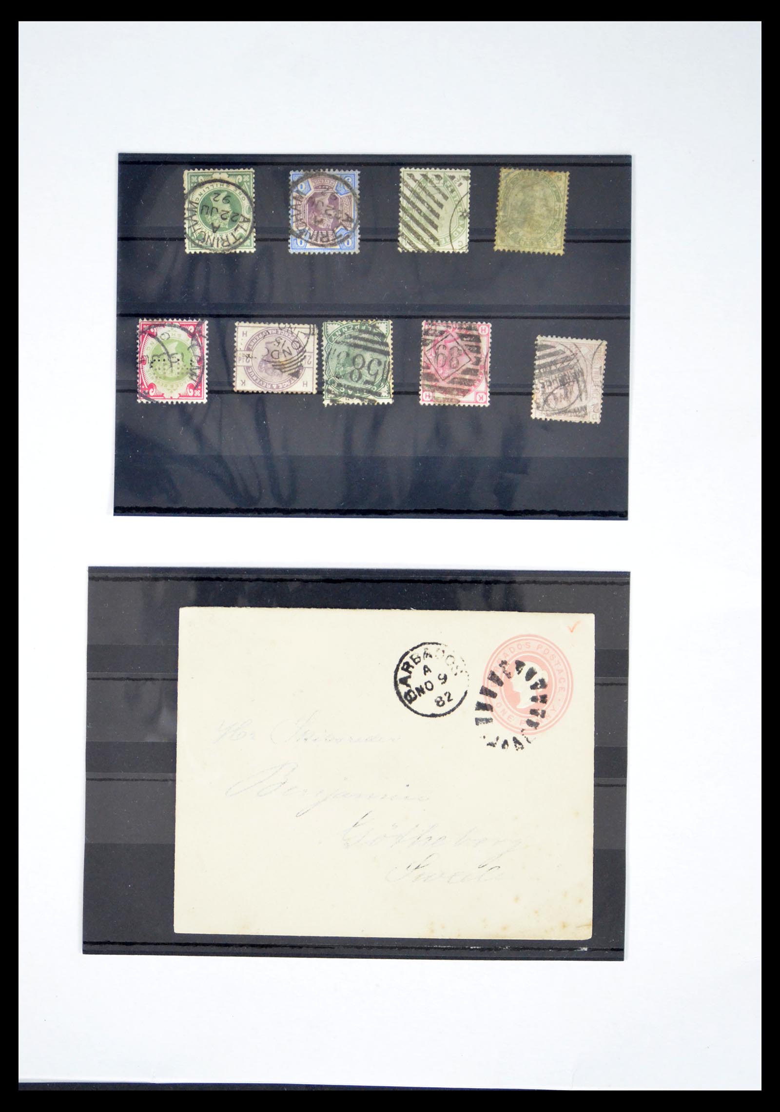 40591 0011 - Stamp collection 40591 Great Britain classic 1847-1900.