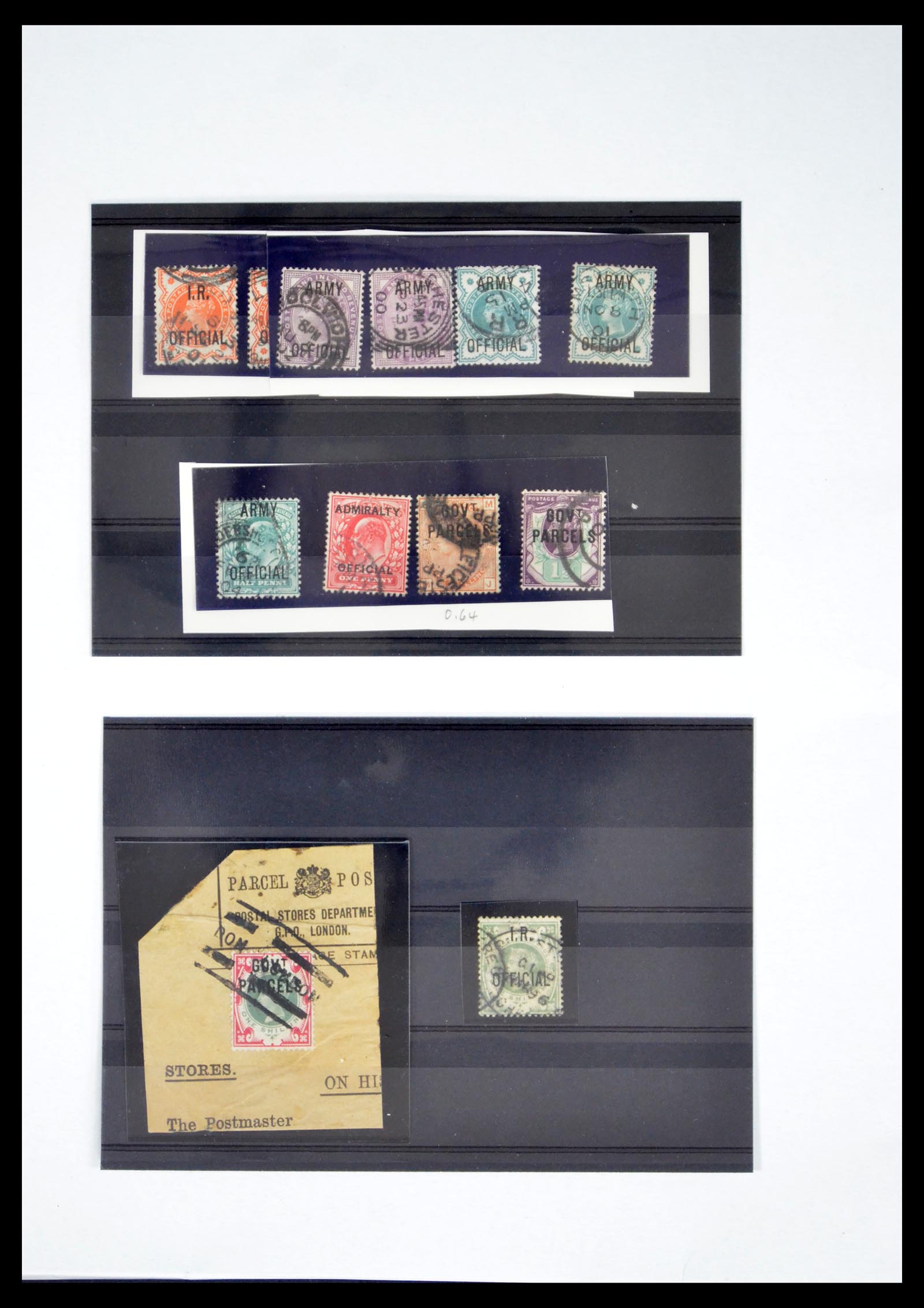 40591 0013 - Stamp collection 40591 Great Britain classic 1847-1900.
