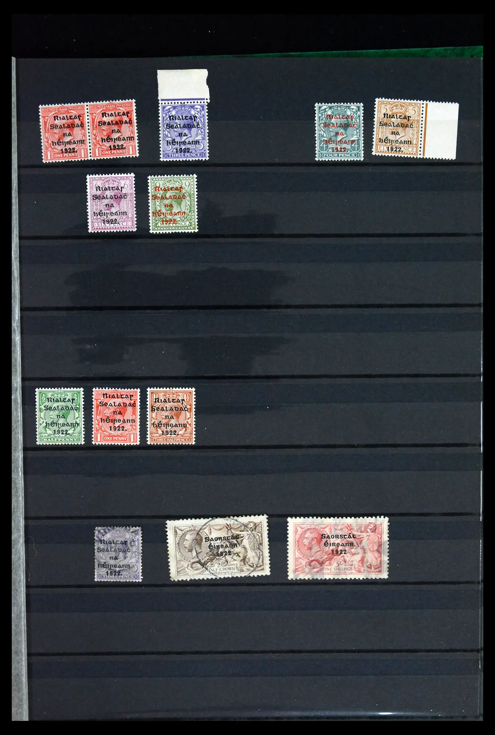 40593 0003 - Postzegelverzameling 40593 Ierland 1922-1990.