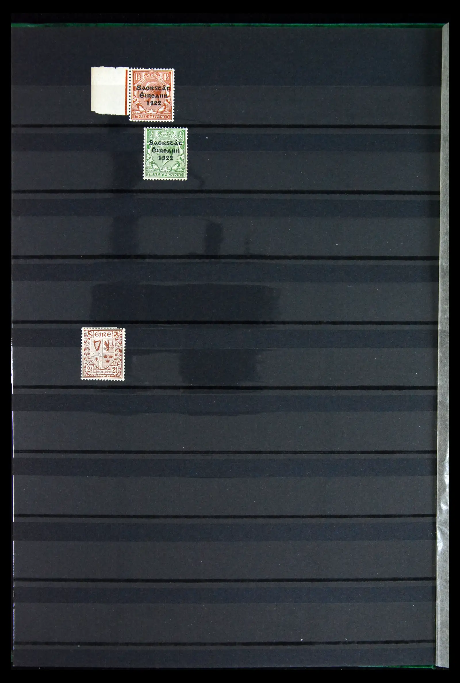 40593 0004 - Postzegelverzameling 40593 Ierland 1922-1990.