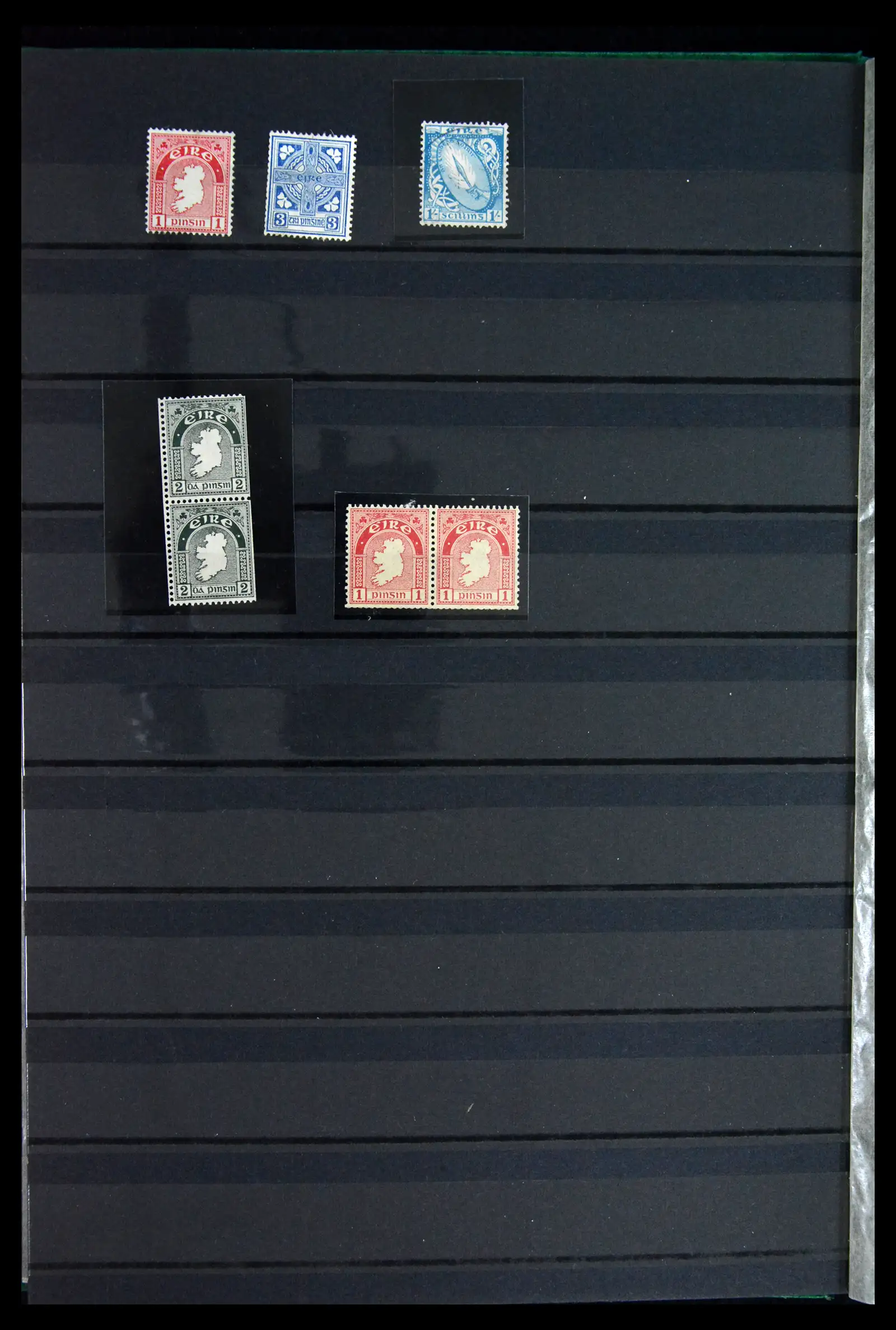 40593 0006 - Postzegelverzameling 40593 Ierland 1922-1990.