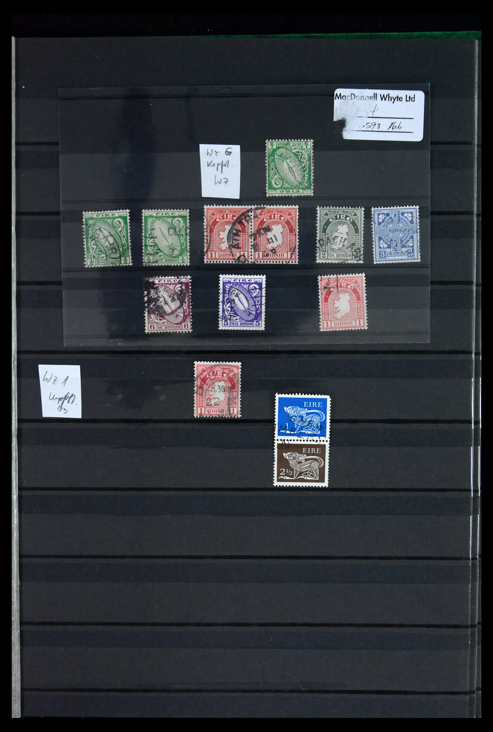 40593 0007 - Postzegelverzameling 40593 Ierland 1922-1990.