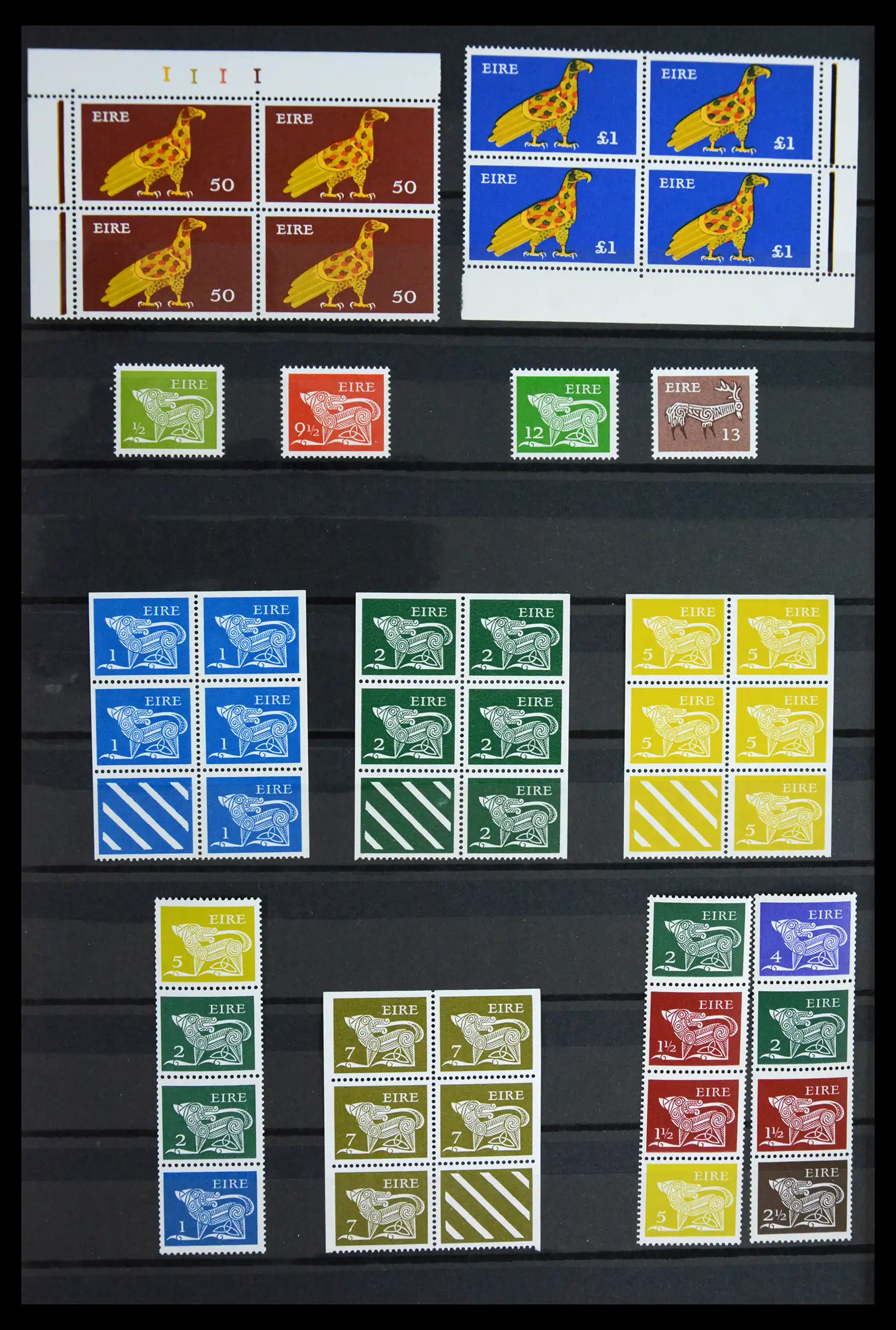 40593 0018 - Postzegelverzameling 40593 Ierland 1922-1990.