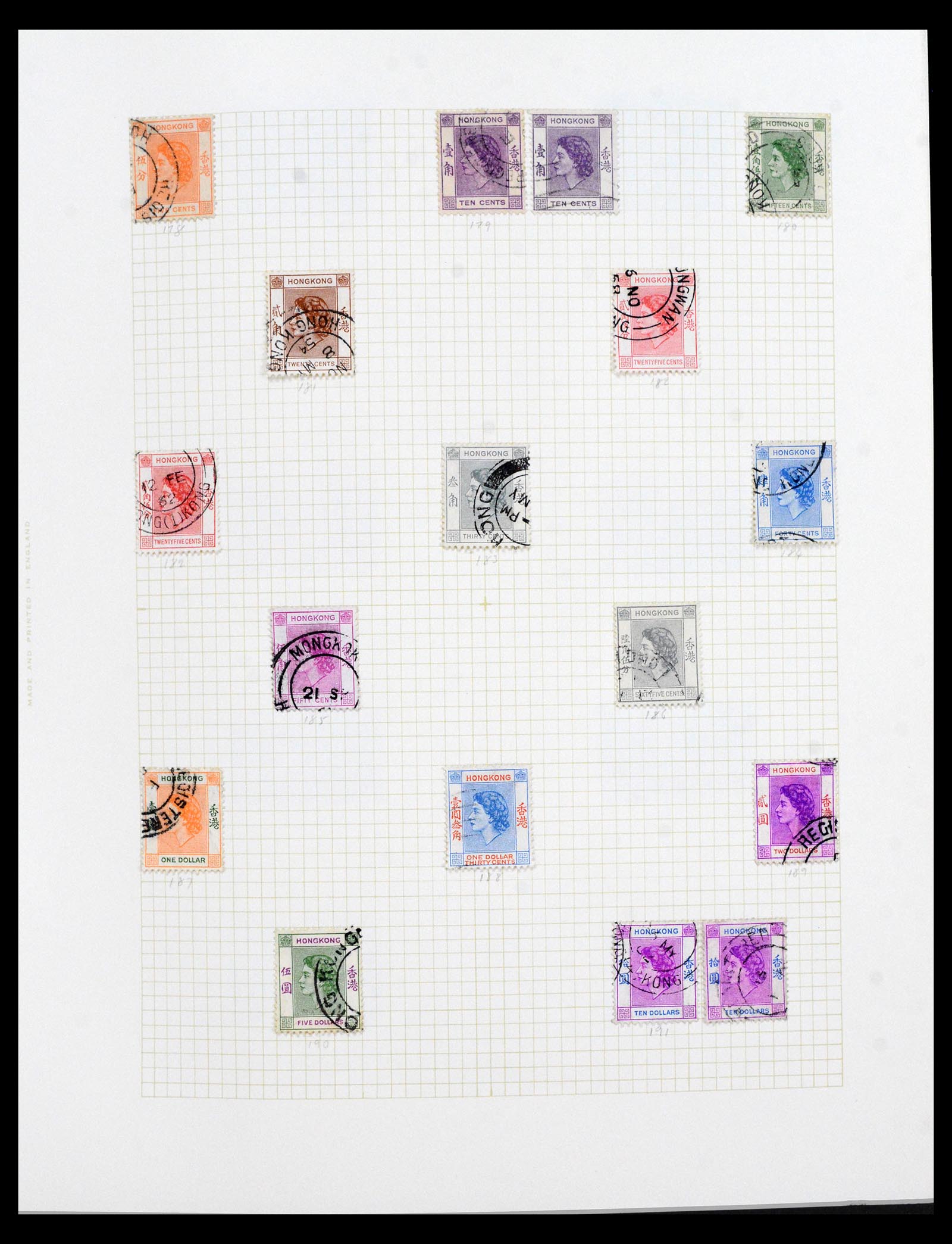 40594 0003 - Stamp collection 40594 Hong Kong 1953-1997.