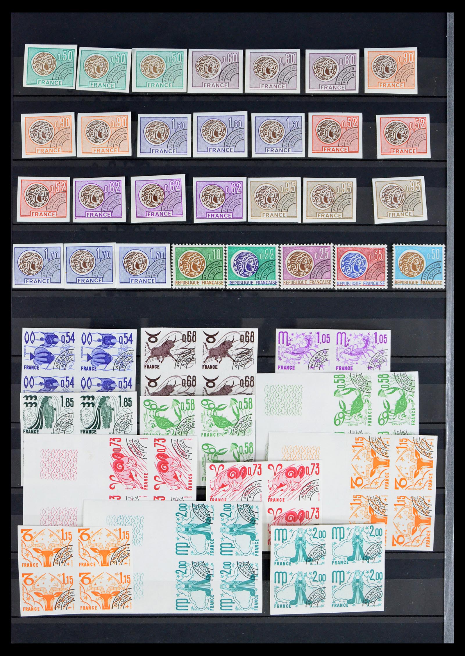 40596 0003 - Stamp collection 40596 France precancels 1920-1992.
