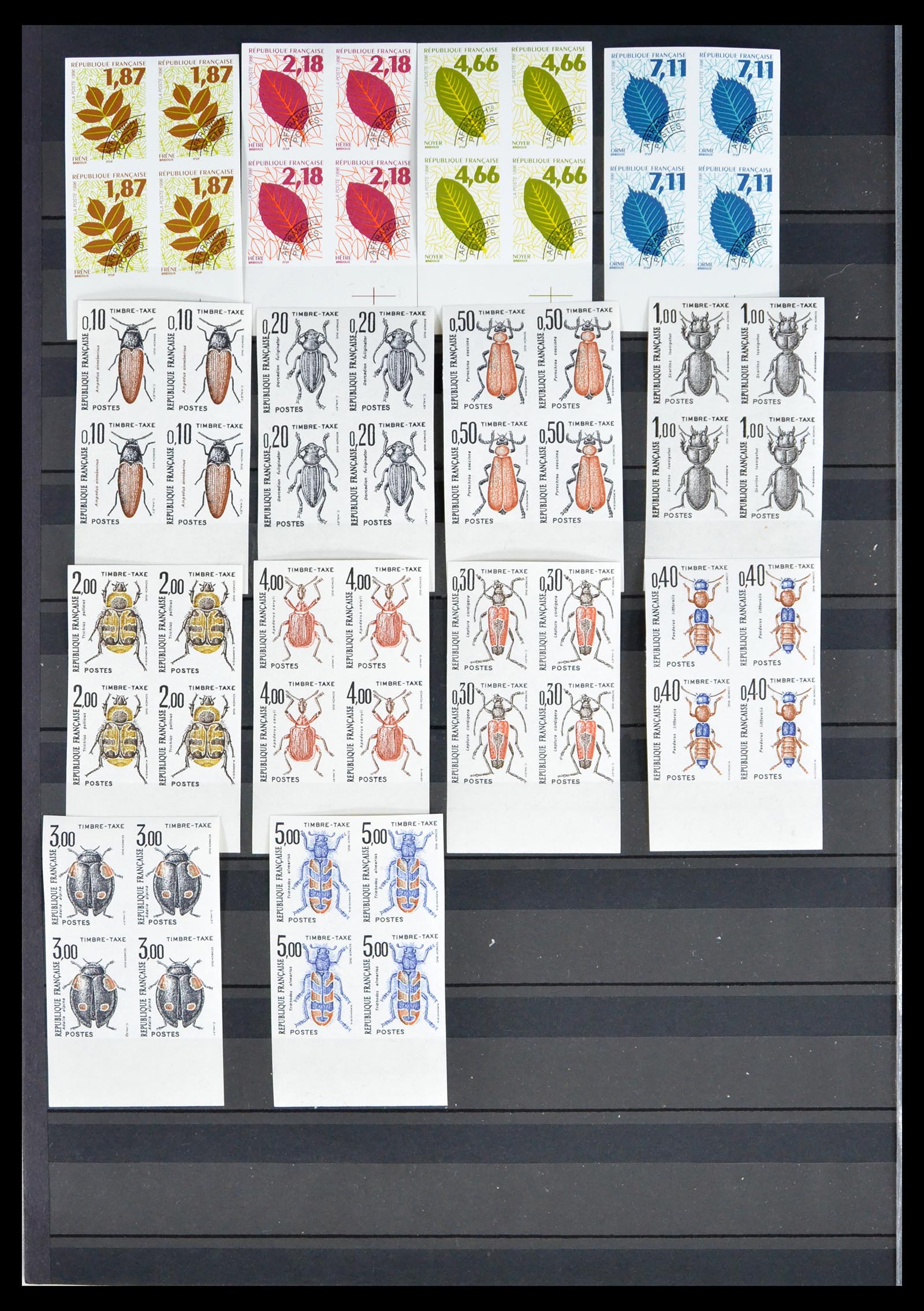 40596 0007 - Stamp collection 40596 France precancels 1920-1992.