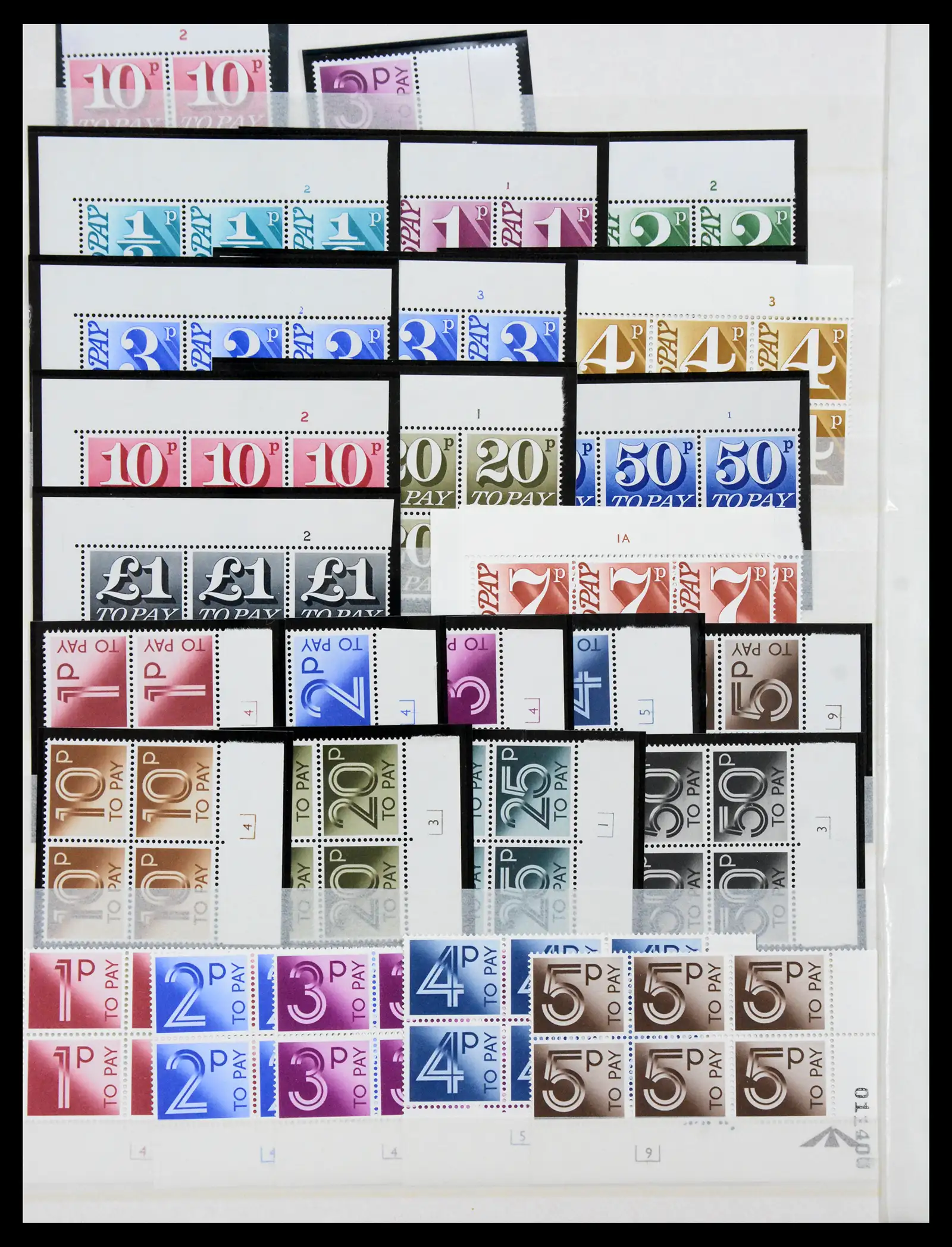 40614 0021 - Stamp collection 40614 Great Britain used 1971-2014.