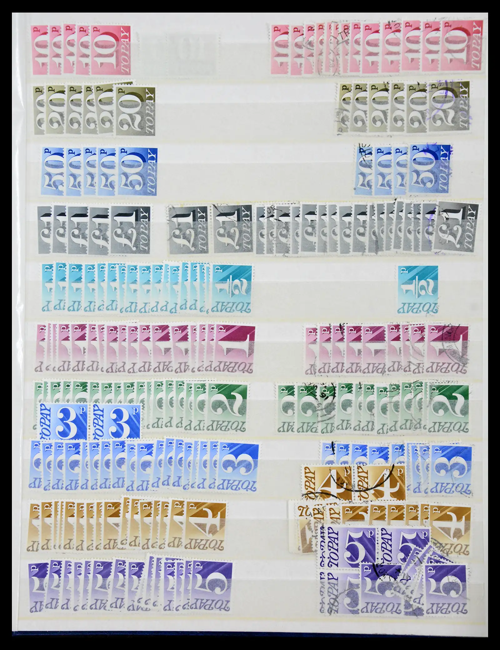 40614 0022 - Stamp collection 40614 Great Britain used 1971-2014.