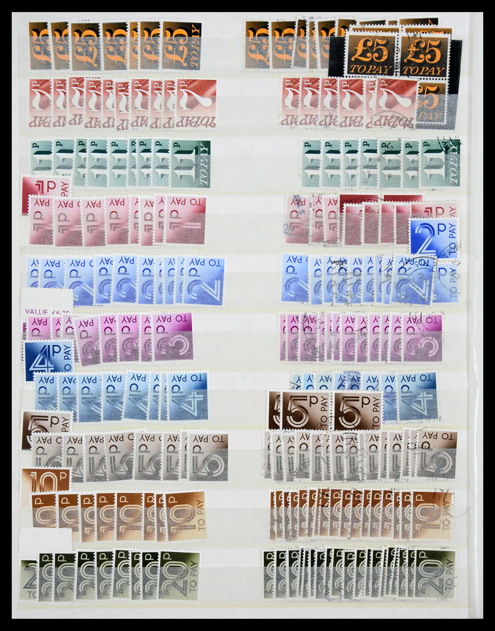 40614 0023 - Stamp collection 40614 Great Britain used 1971-2014.