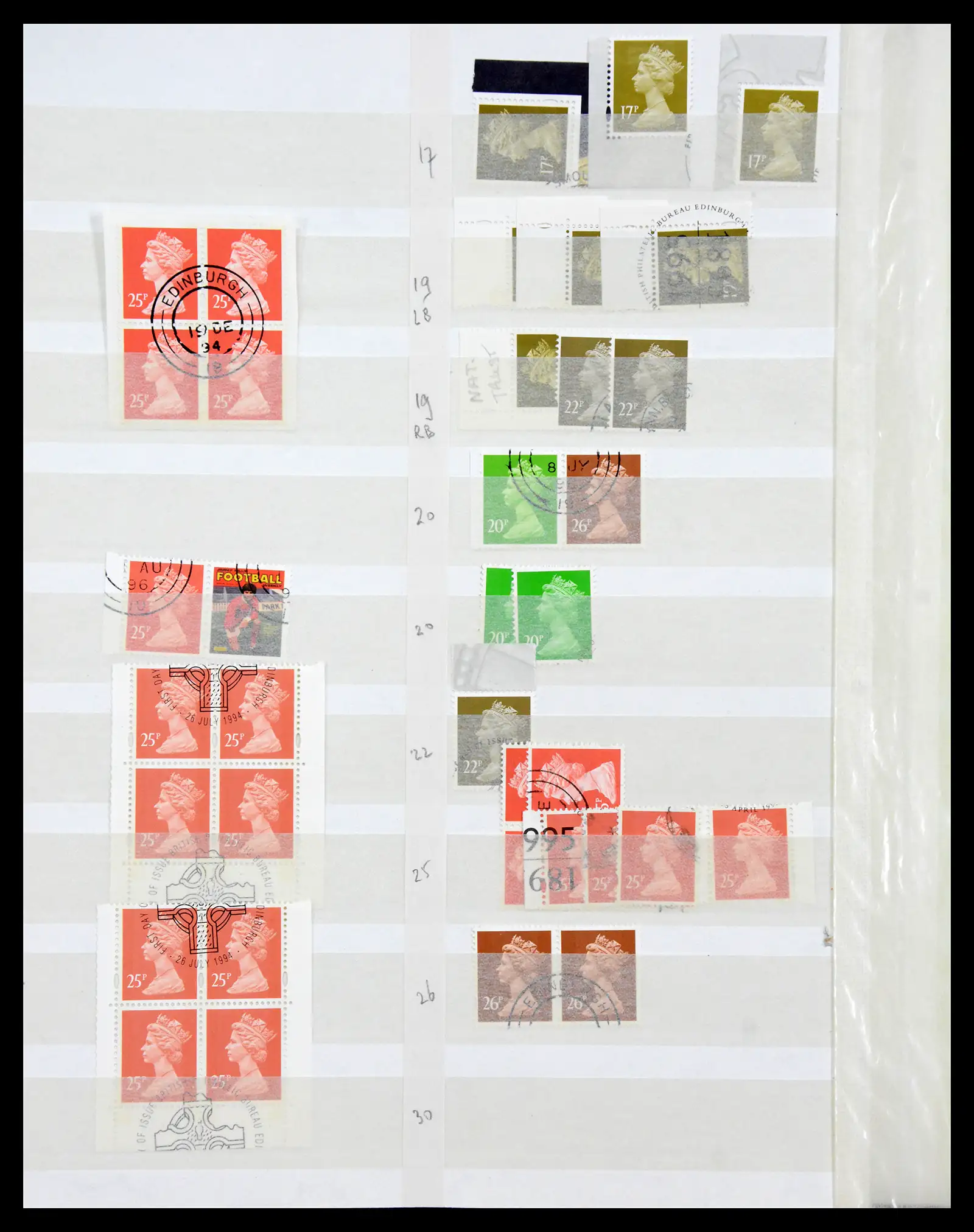40614 0037 - Stamp collection 40614 Great Britain used 1971-2014.