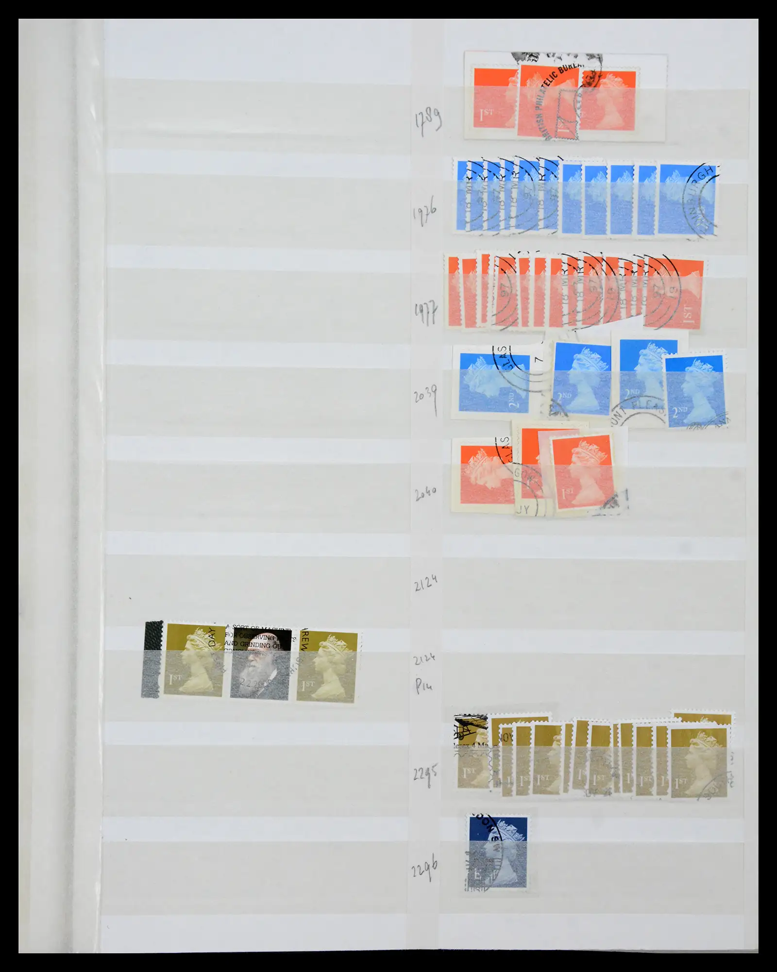 40614 0040 - Stamp collection 40614 Great Britain used 1971-2014.