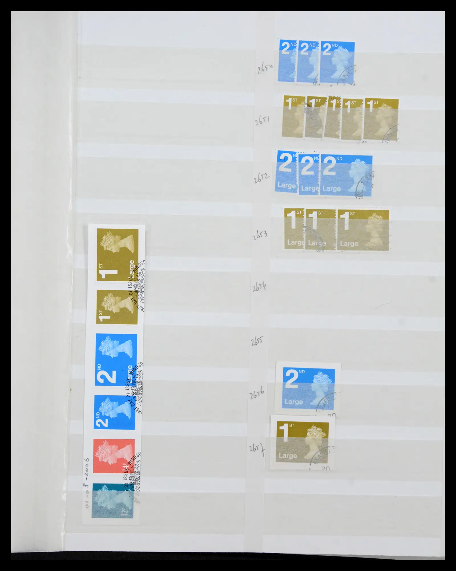 40614 0042 - Stamp collection 40614 Great Britain used 1971-2014.