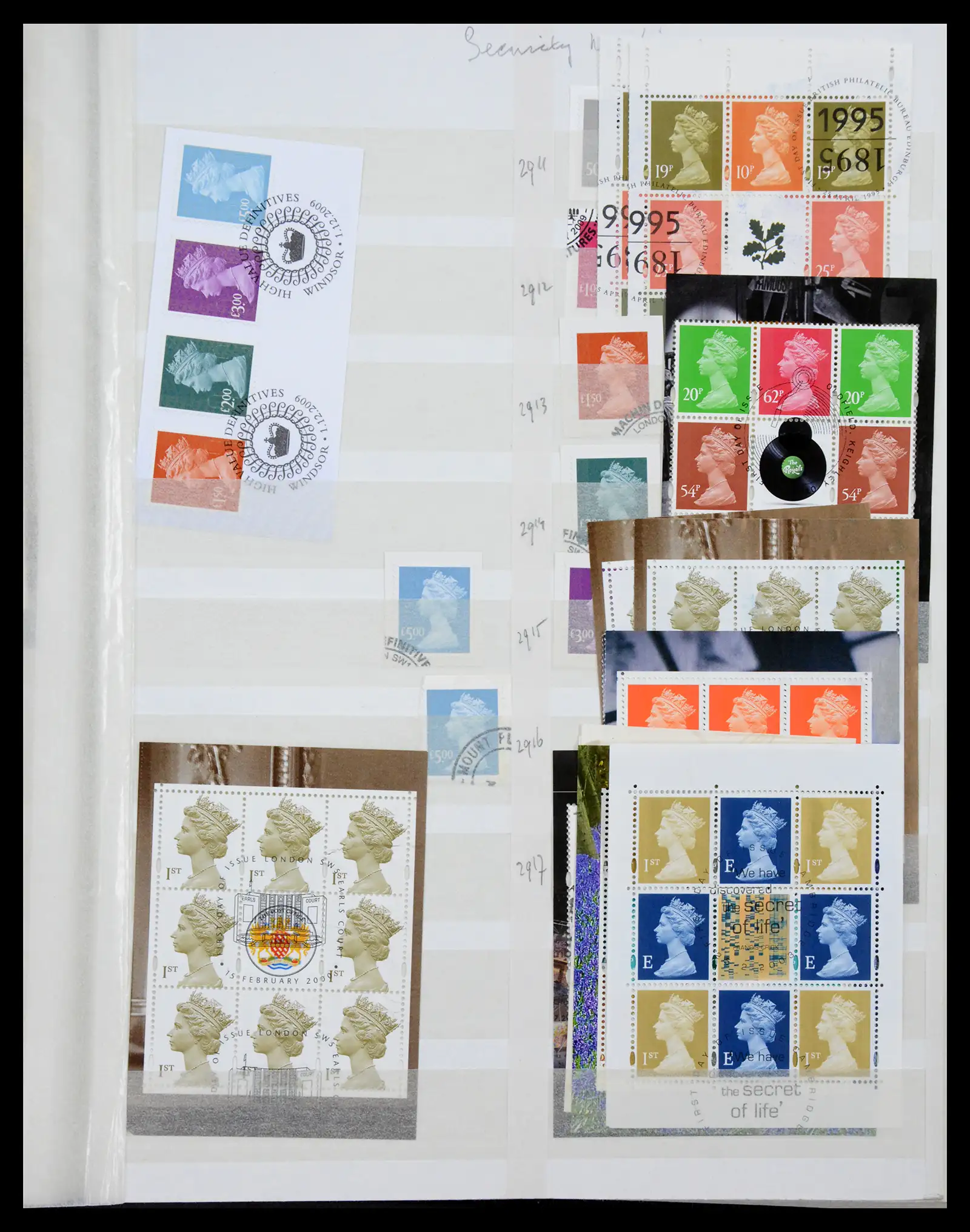 40614 0044 - Stamp collection 40614 Great Britain used 1971-2014.