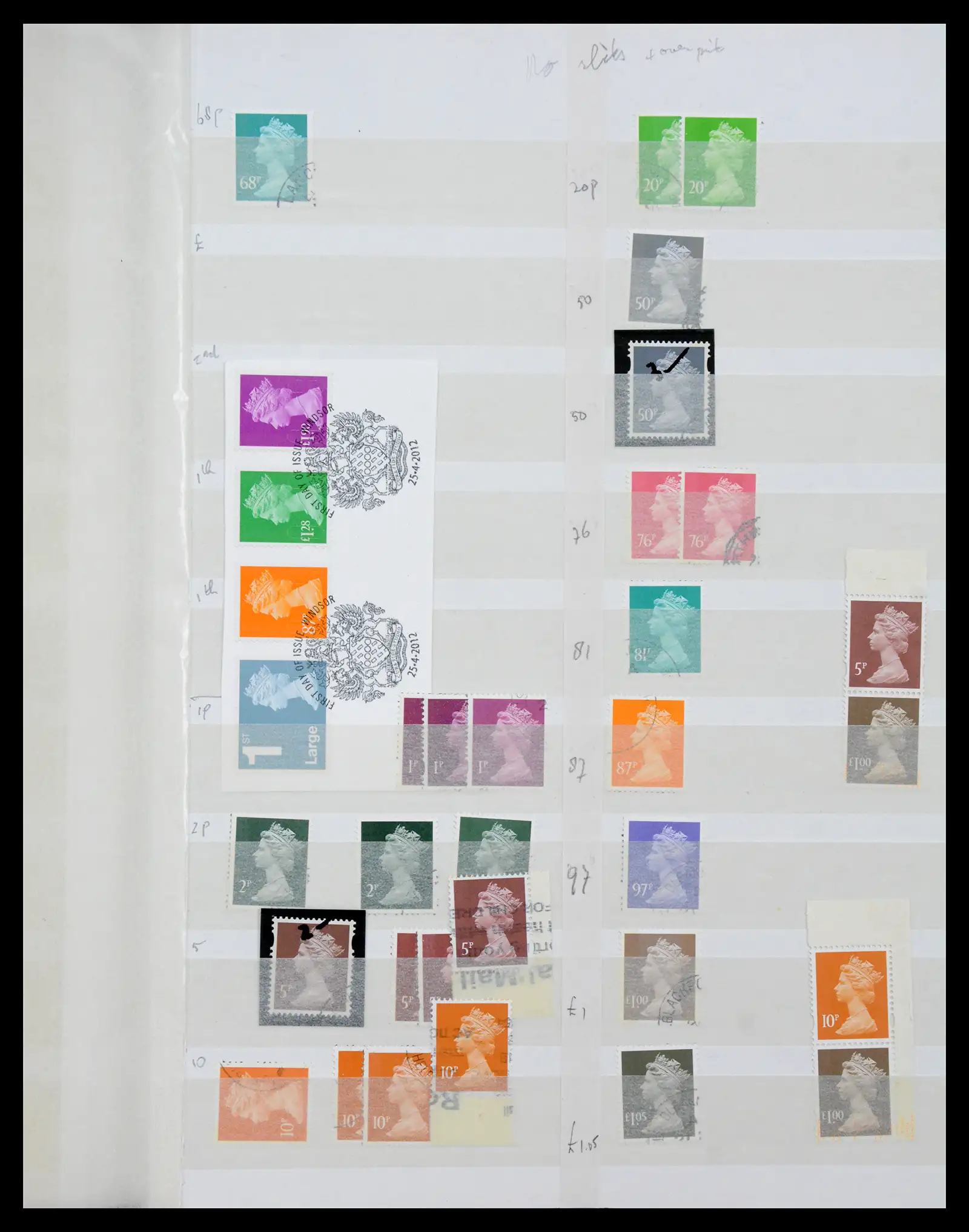 40614 0048 - Stamp collection 40614 Great Britain used 1971-2014.