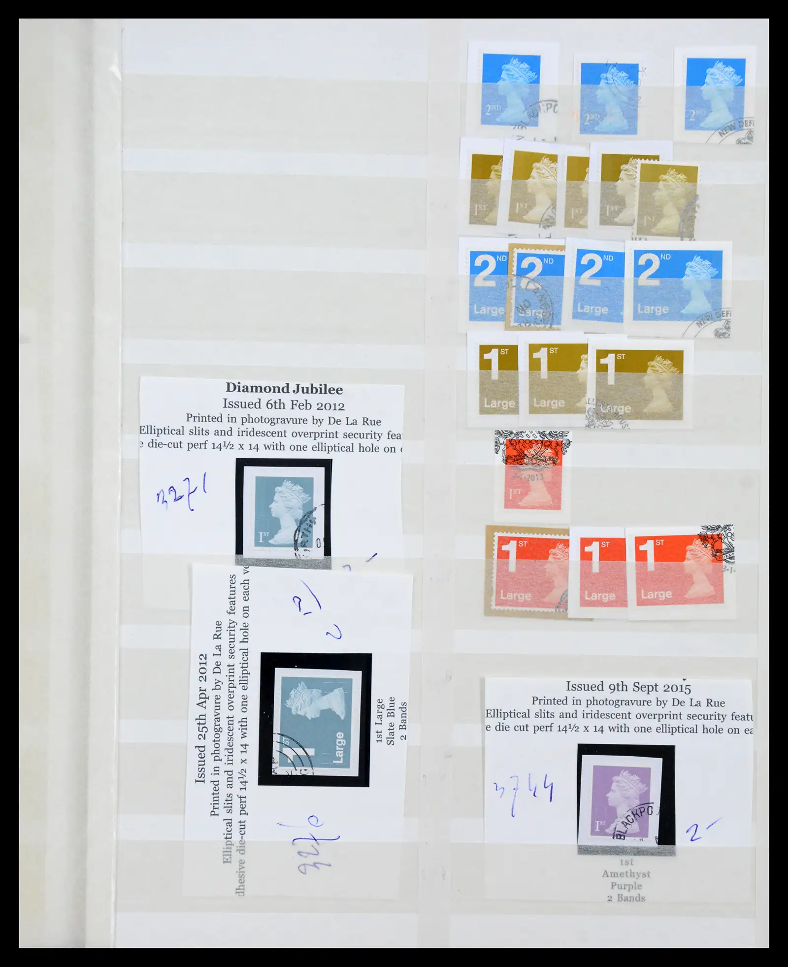 40614 0050 - Stamp collection 40614 Great Britain used 1971-2014.