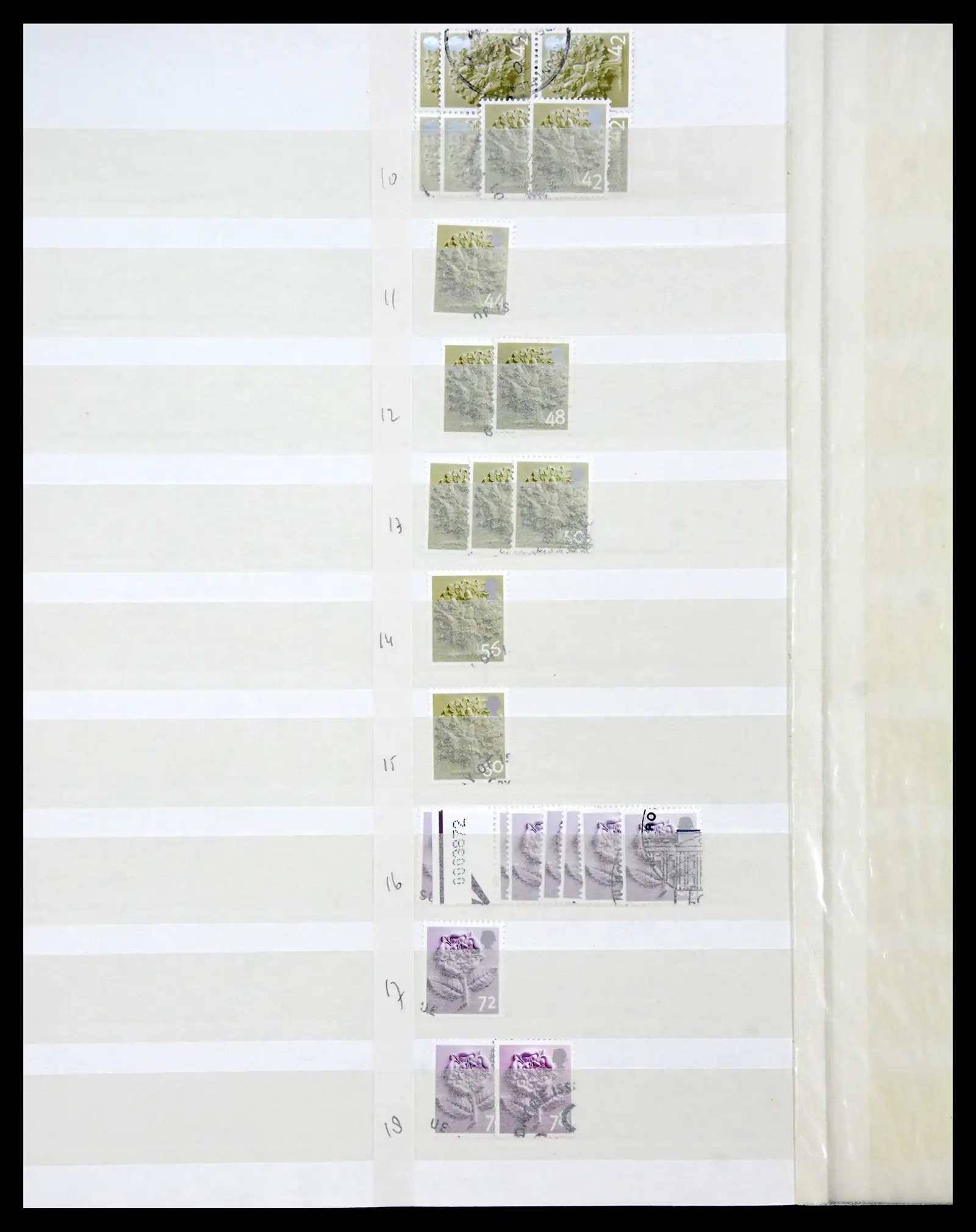40614 0058 - Stamp collection 40614 Great Britain used 1971-2014.