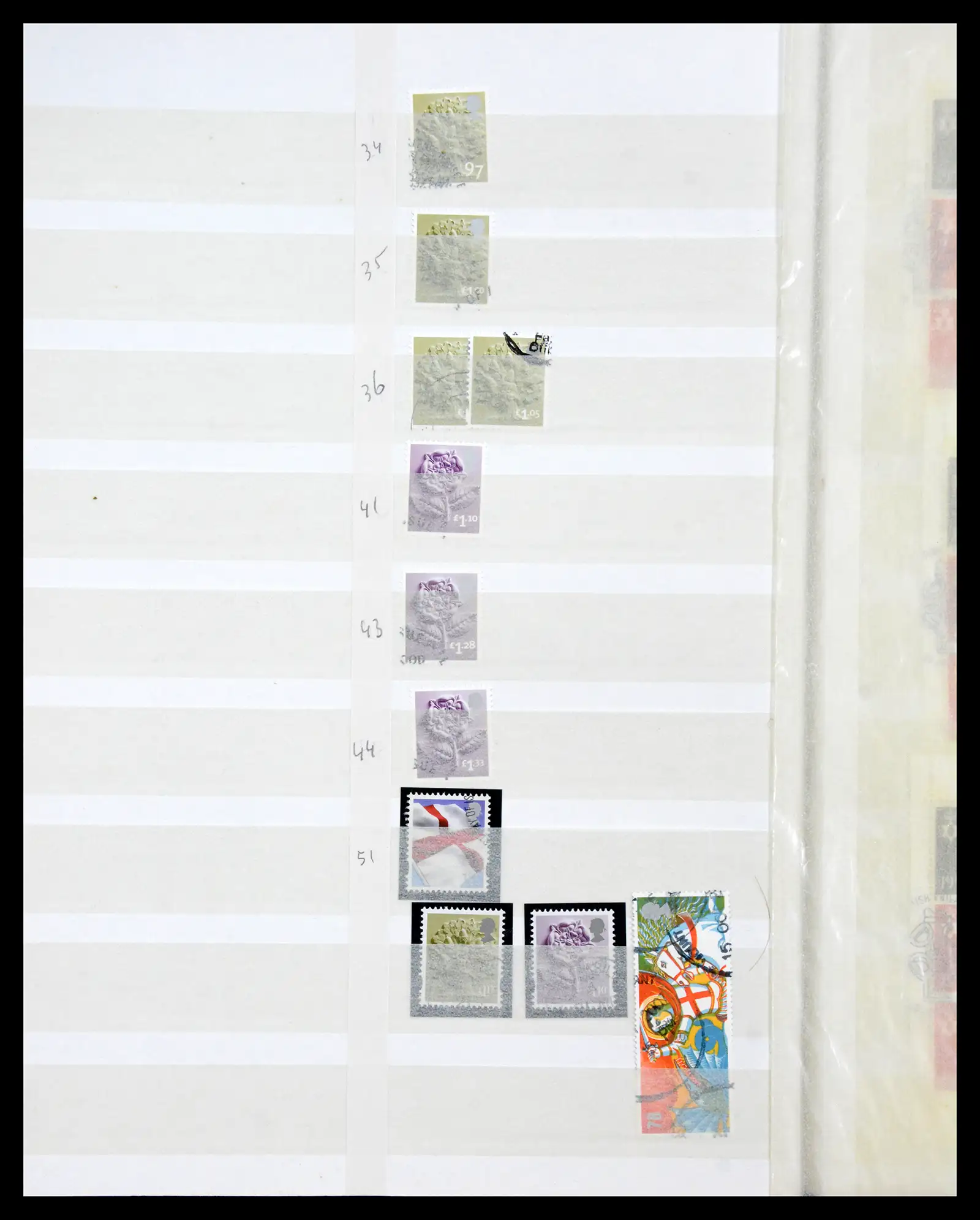 40614 0060 - Stamp collection 40614 Great Britain used 1971-2014.