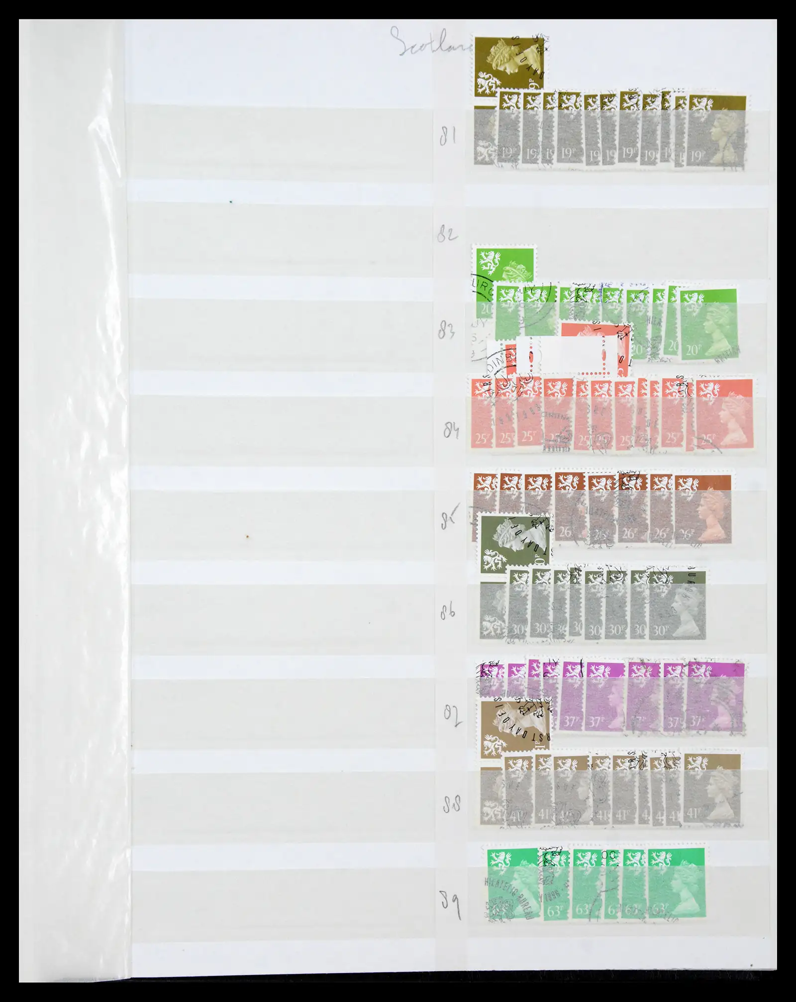 40614 0069 - Stamp collection 40614 Great Britain used 1971-2014.