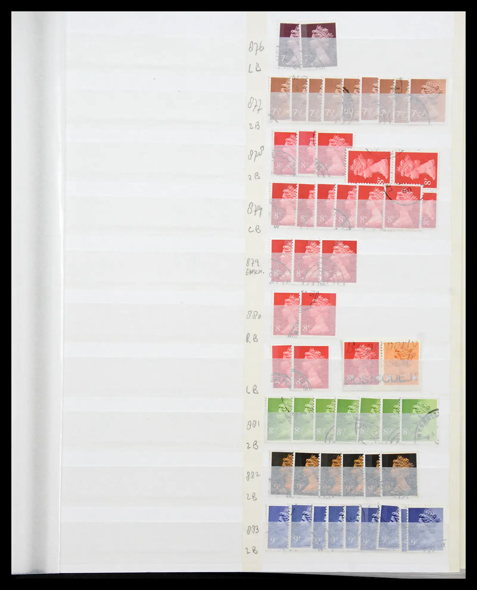 40614 0088 - Stamp collection 40614 Great Britain used 1971-2014.