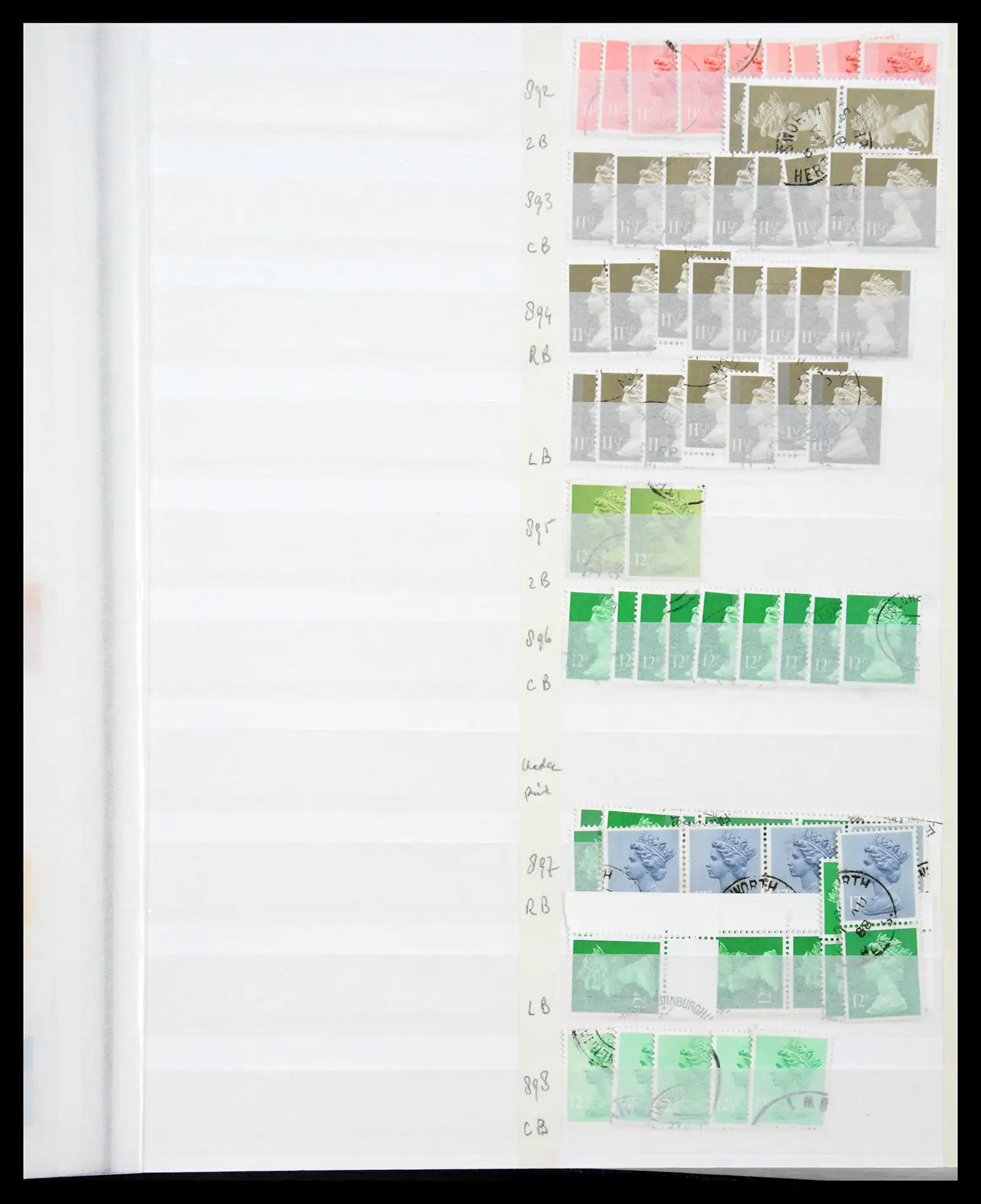 40614 0090 - Stamp collection 40614 Great Britain used 1971-2014.