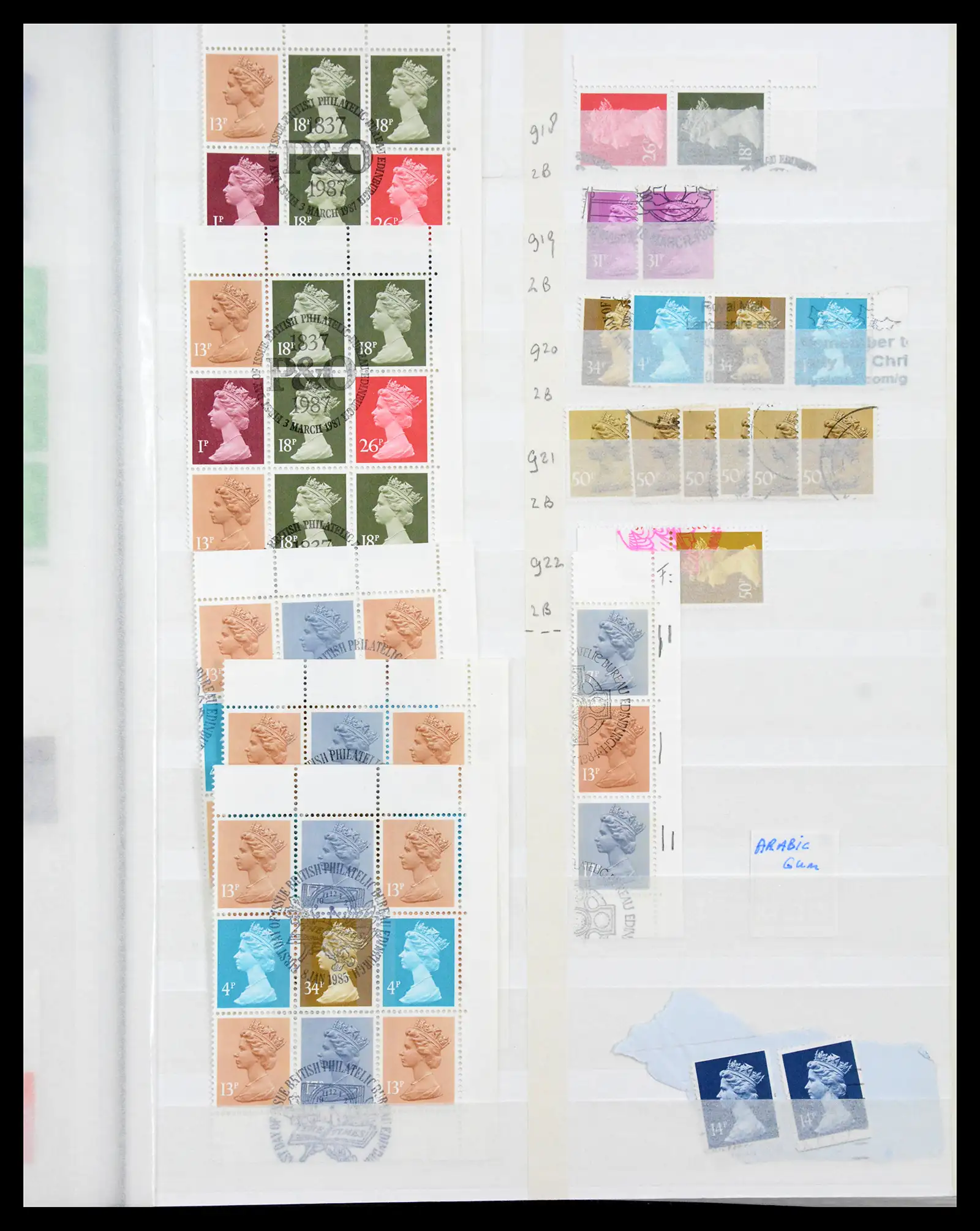 40614 0094 - Stamp collection 40614 Great Britain used 1971-2014.